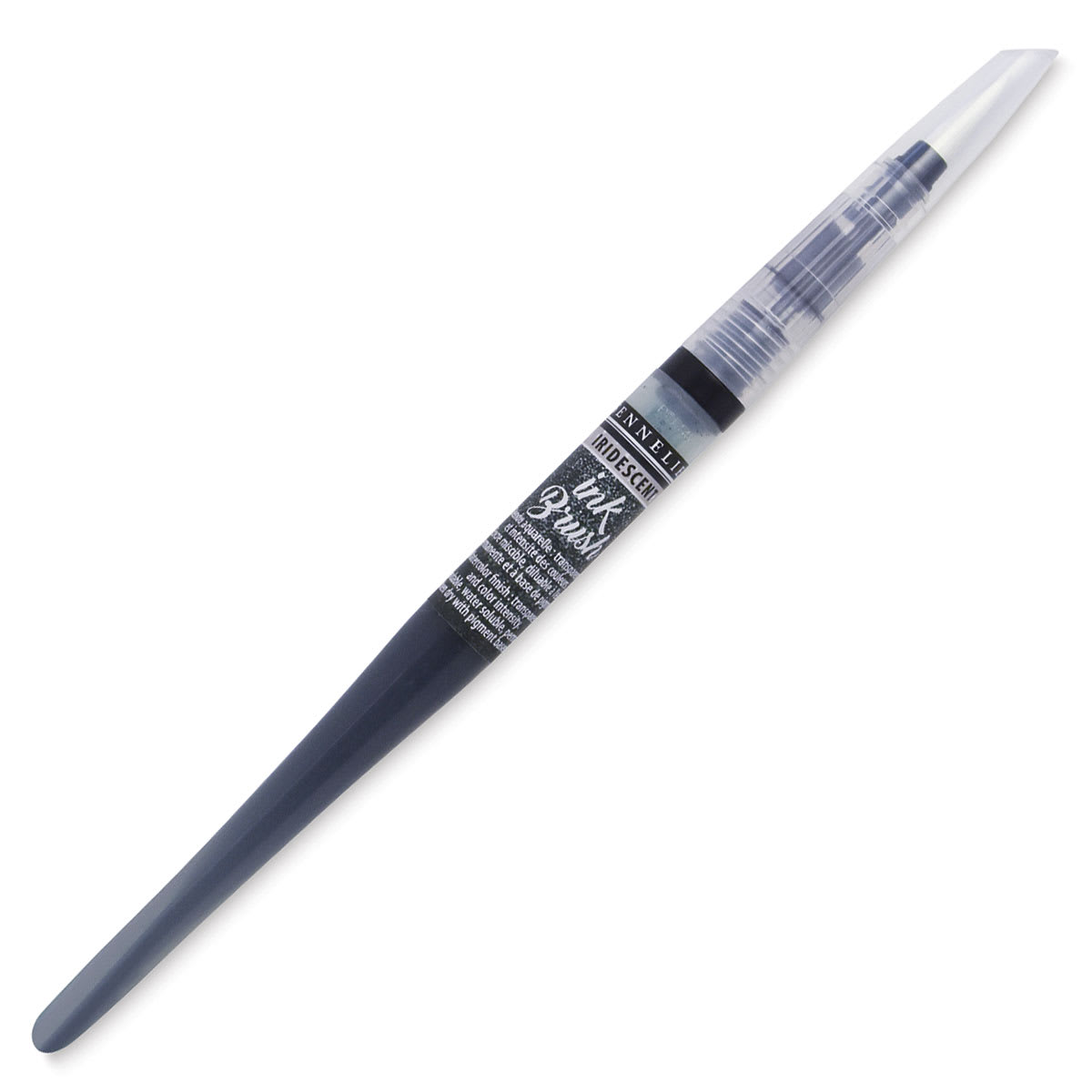 Sennelier Ink Brush - Iridescent Dark Green (with Cap)