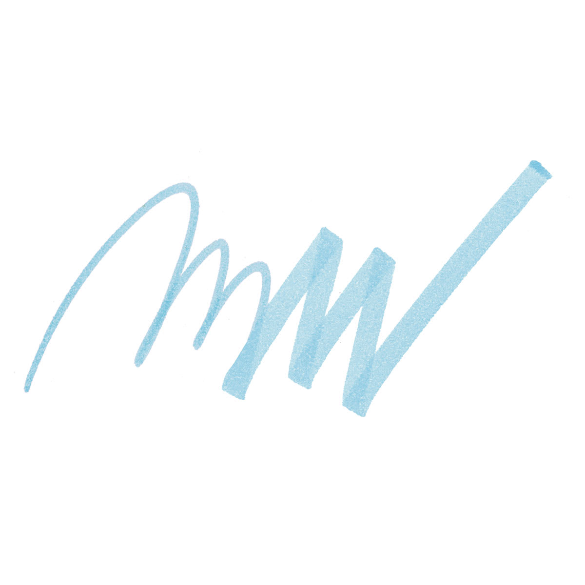 Zebra Mildliner Double Ended Creative Marker - Blue swatch