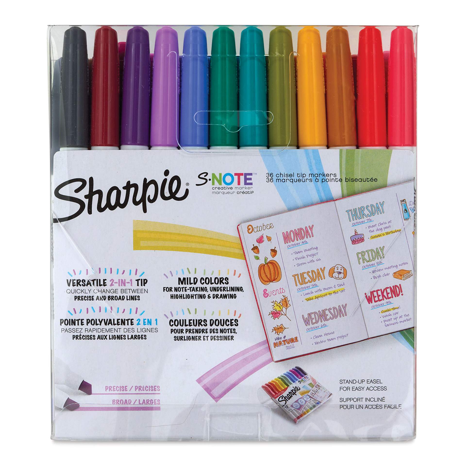 Sharpie S-Note Creative Markers - Set of 36 (back)