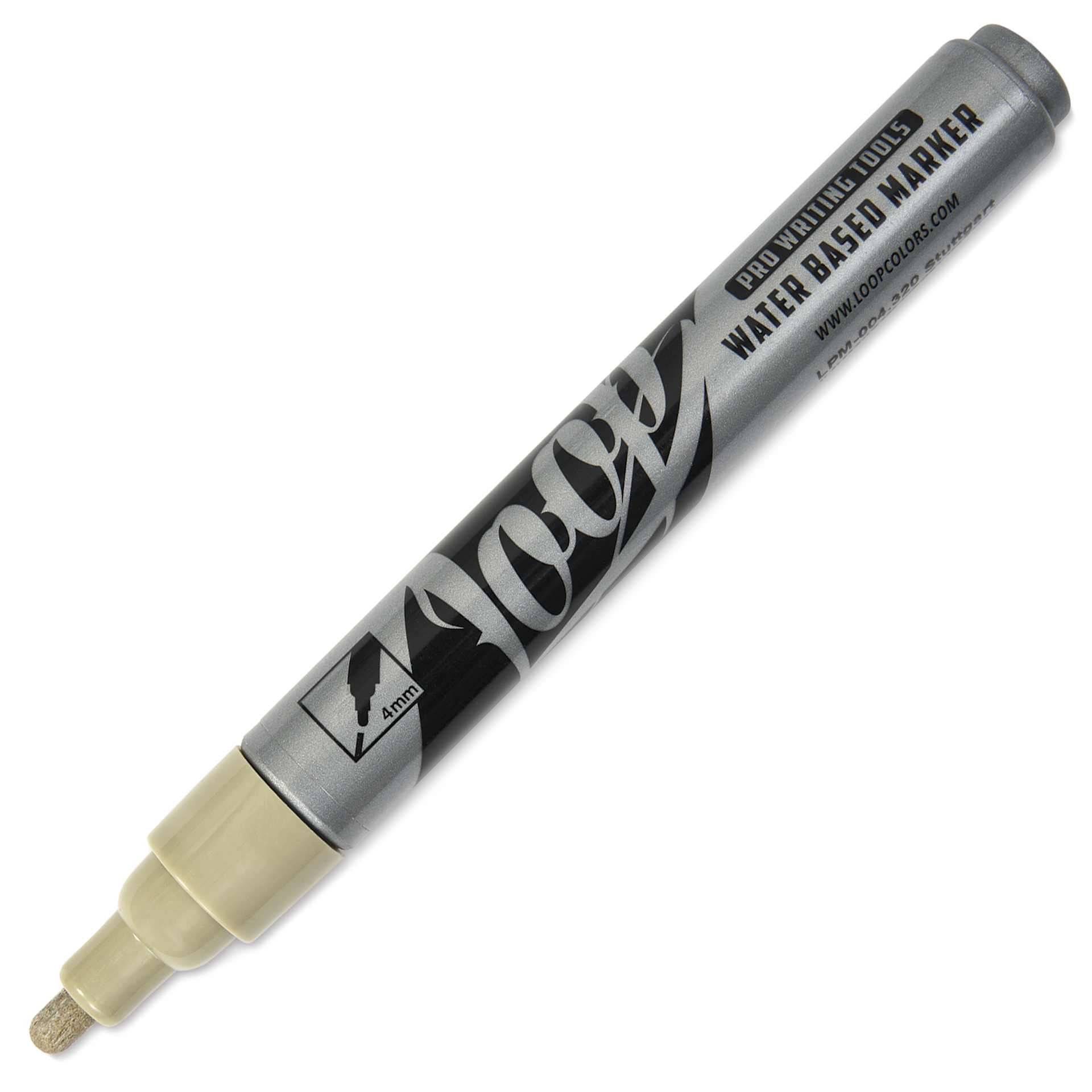 Loop Water-Based Acrylic Marker - Stuttgard, 2 mm, cap off