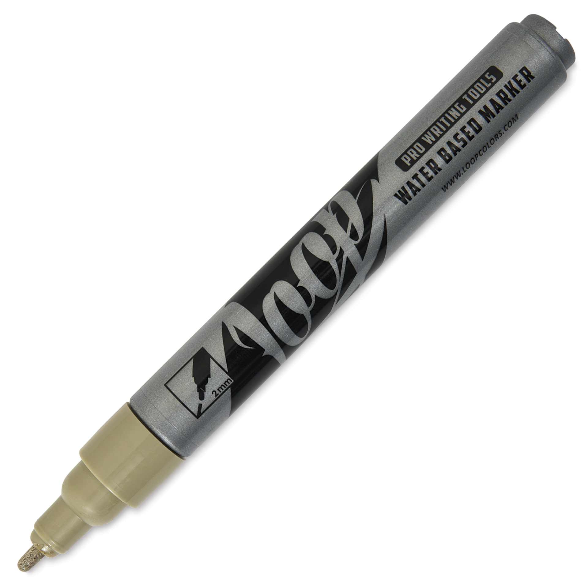Loop Water-Based Acrylic Marker - Stuttgard, 4 mm, cap off
