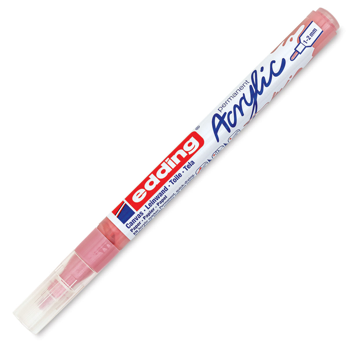 Edding Acrylic Paint Marker - Classy Mauve 935, Fine, Cap On