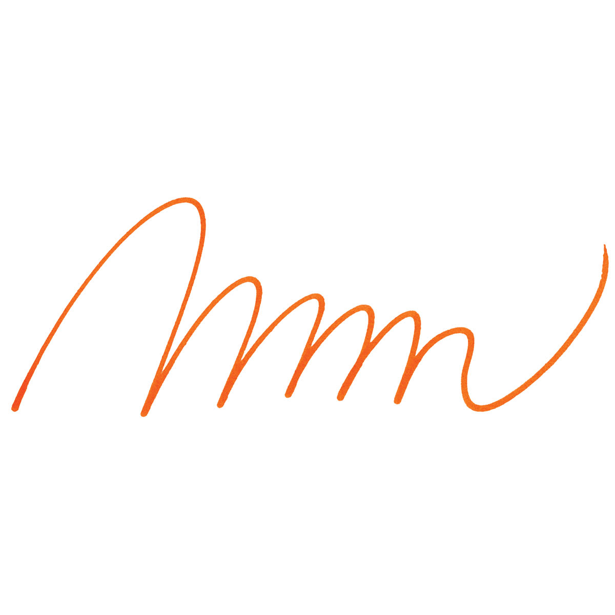 Edding Acrylic Paint Marker - Neon Orange 066, Fine swatch