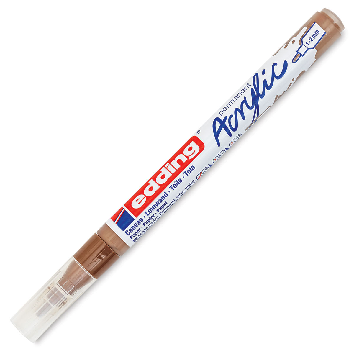 Edding Acrylic Paint Marker - Hazel 919, Fine, Cap On