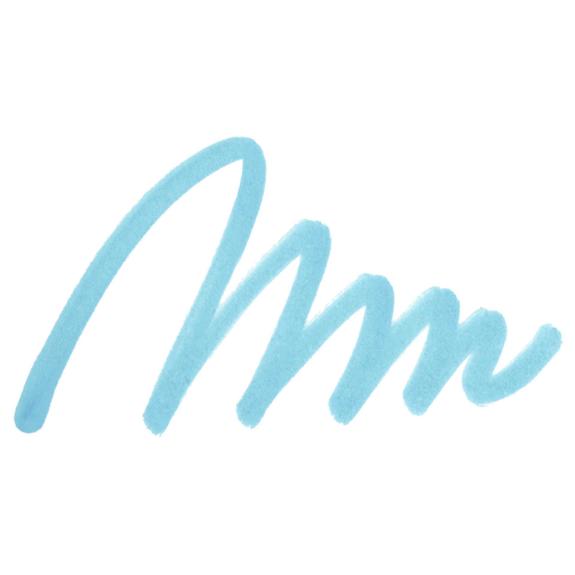 Marvy Uchida Opaque Brush Marker - Pale Blue, swatch