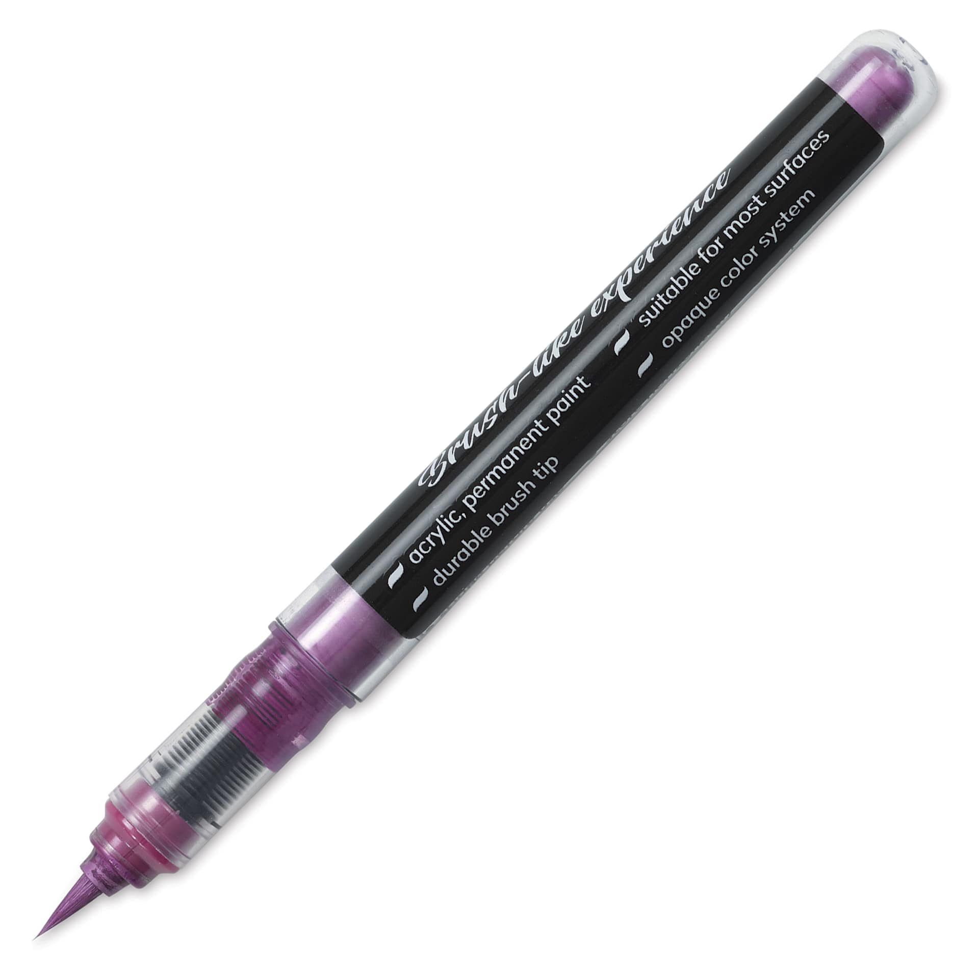 Karin Realbrush Metallic Marker - Pink 8546, marker barrel showing details