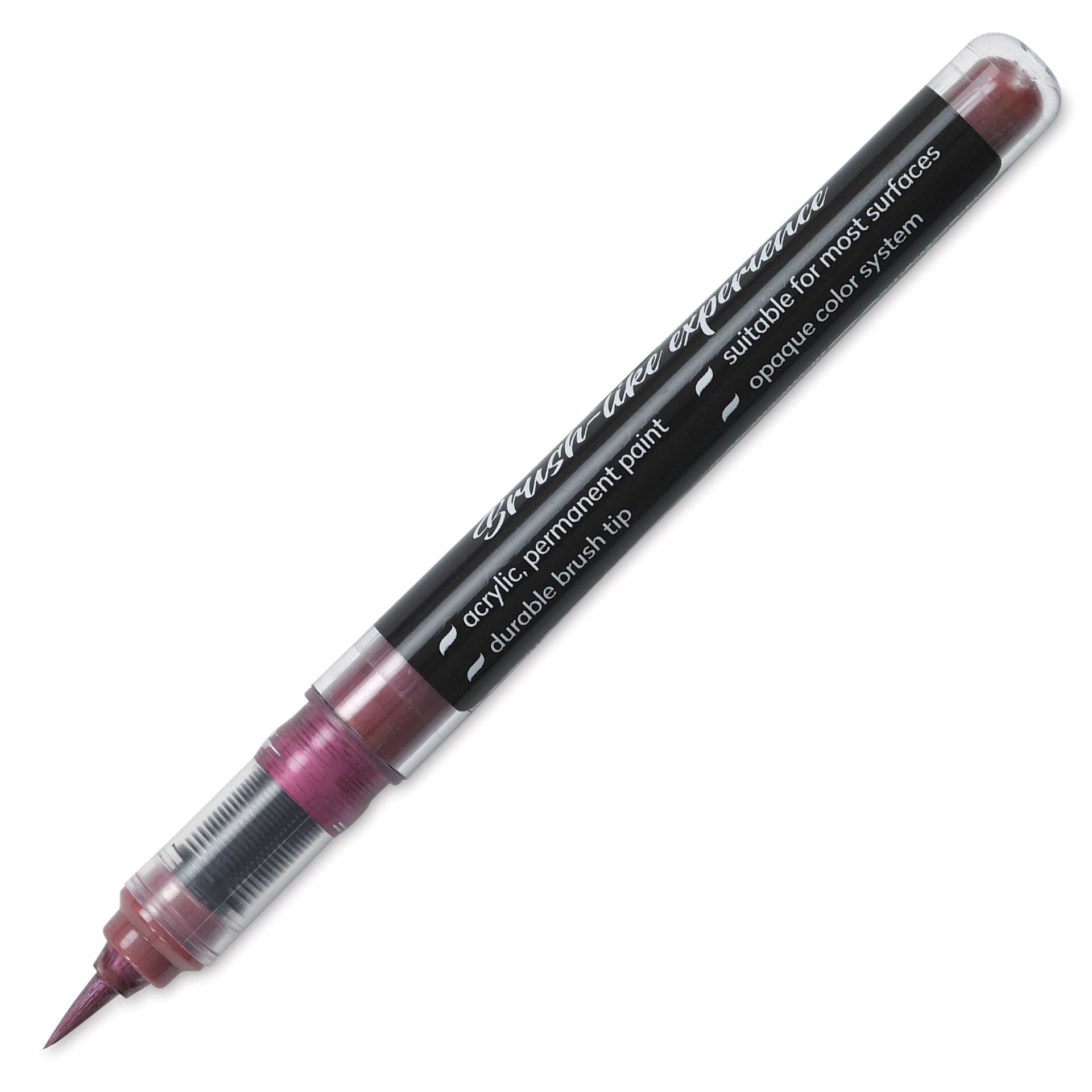 Karin Realbrush Metallic Marker - Violet Red 8316, marker barrel showing details