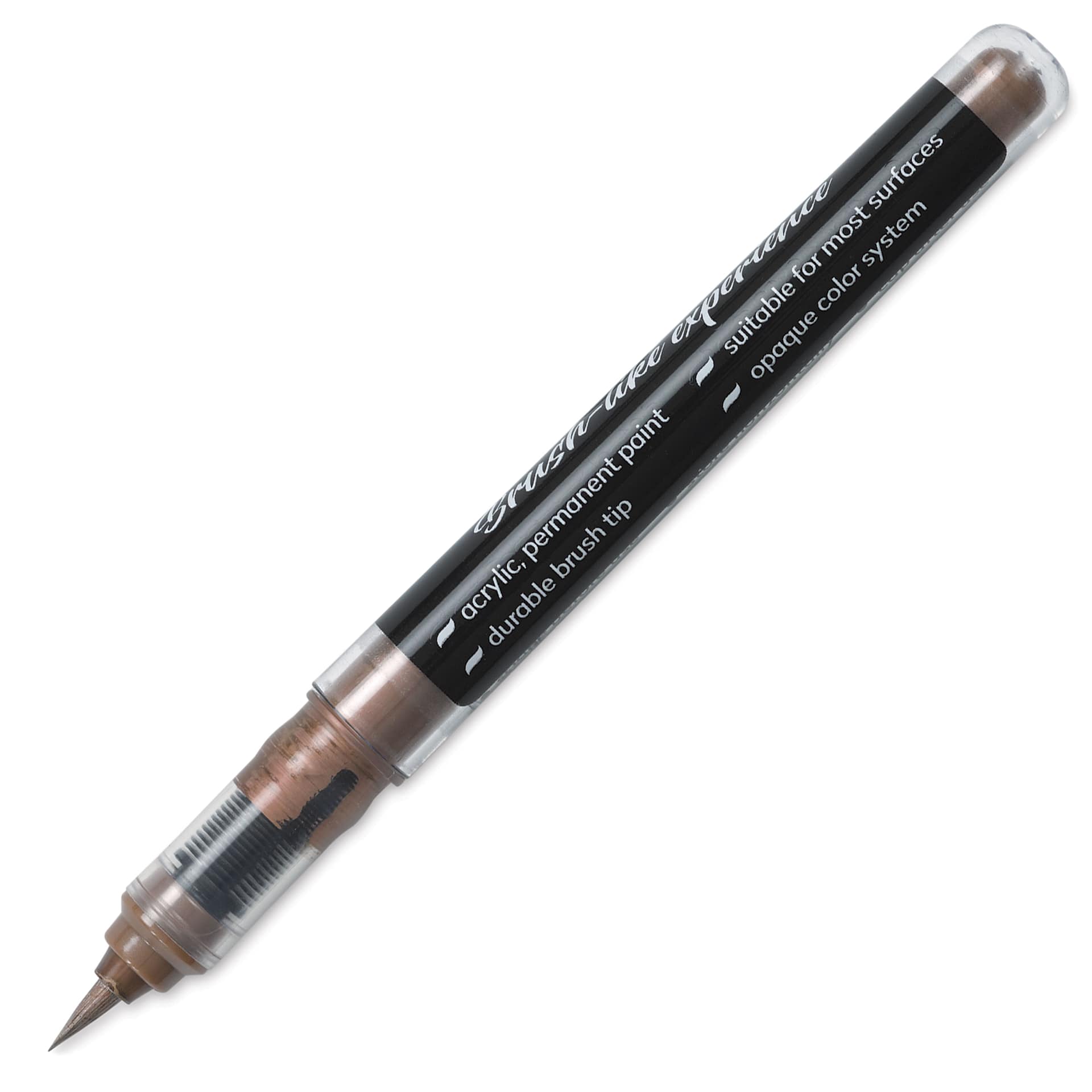 Karin Realbrush Metallic Marker - Copper 8596, marker barrel showing details