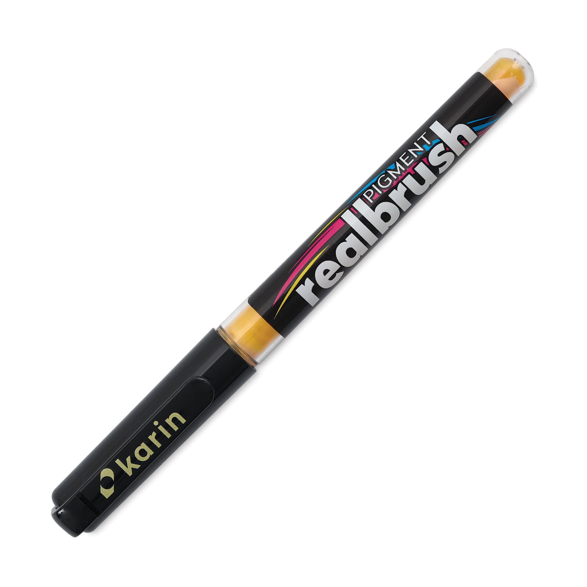 Karin Realbrush Pigment Marker - Blush, cap on