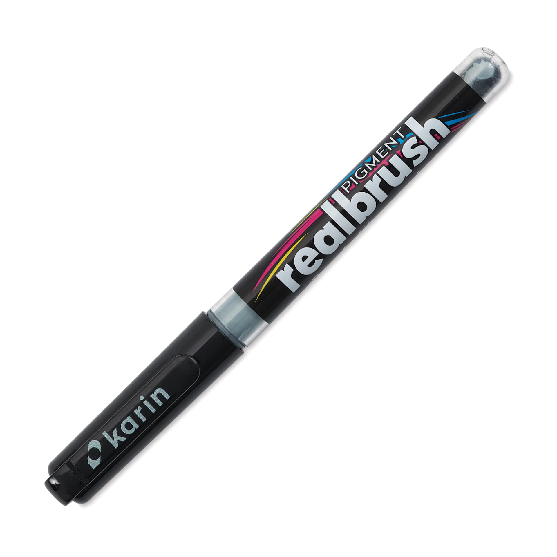 Karin Realbrush Pigment Marker - Neutral Grey 2, cap on