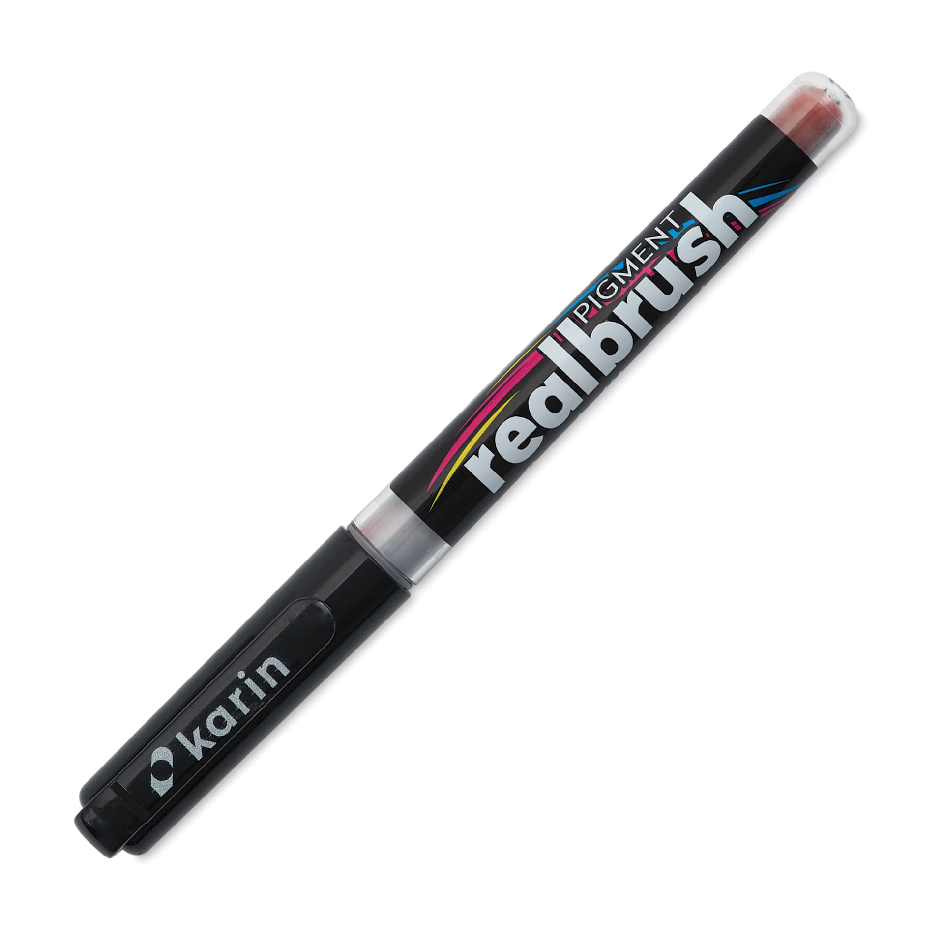 Karin Realbrush Pigment Marker - Warm Grey 2, cap on