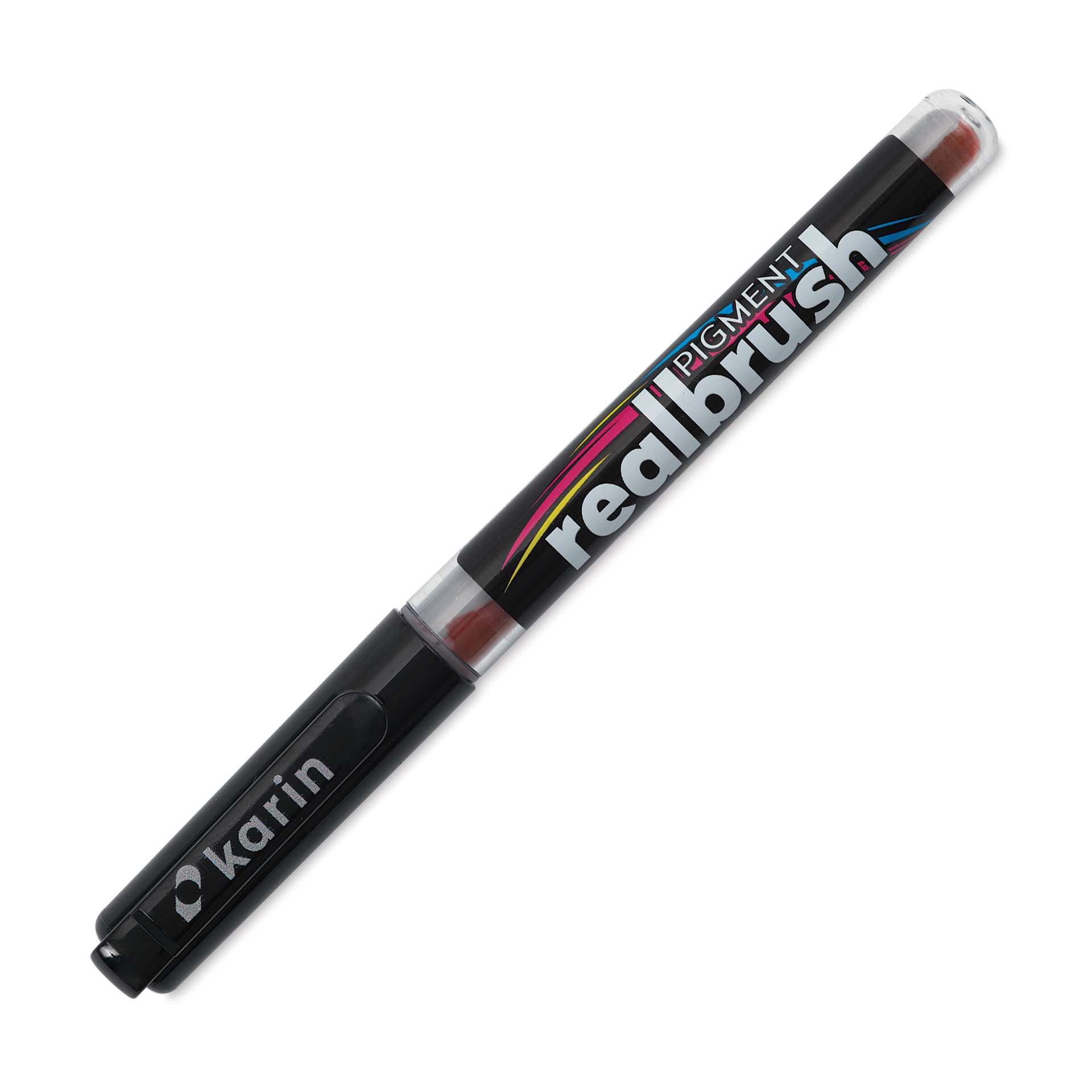 Karin Realbrush Pigment Marker - Warm Grey 3, cap on