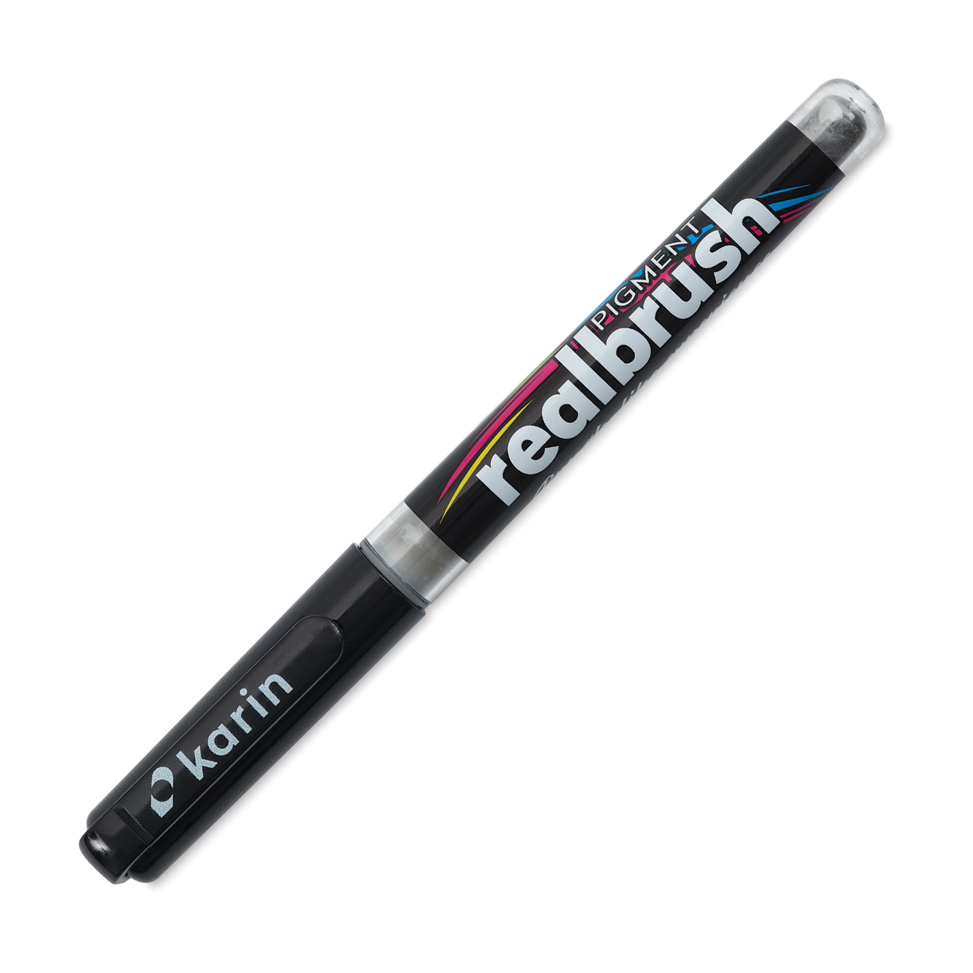 Karin Realbrush Pigment Marker - Cool Grey 1, cap on
