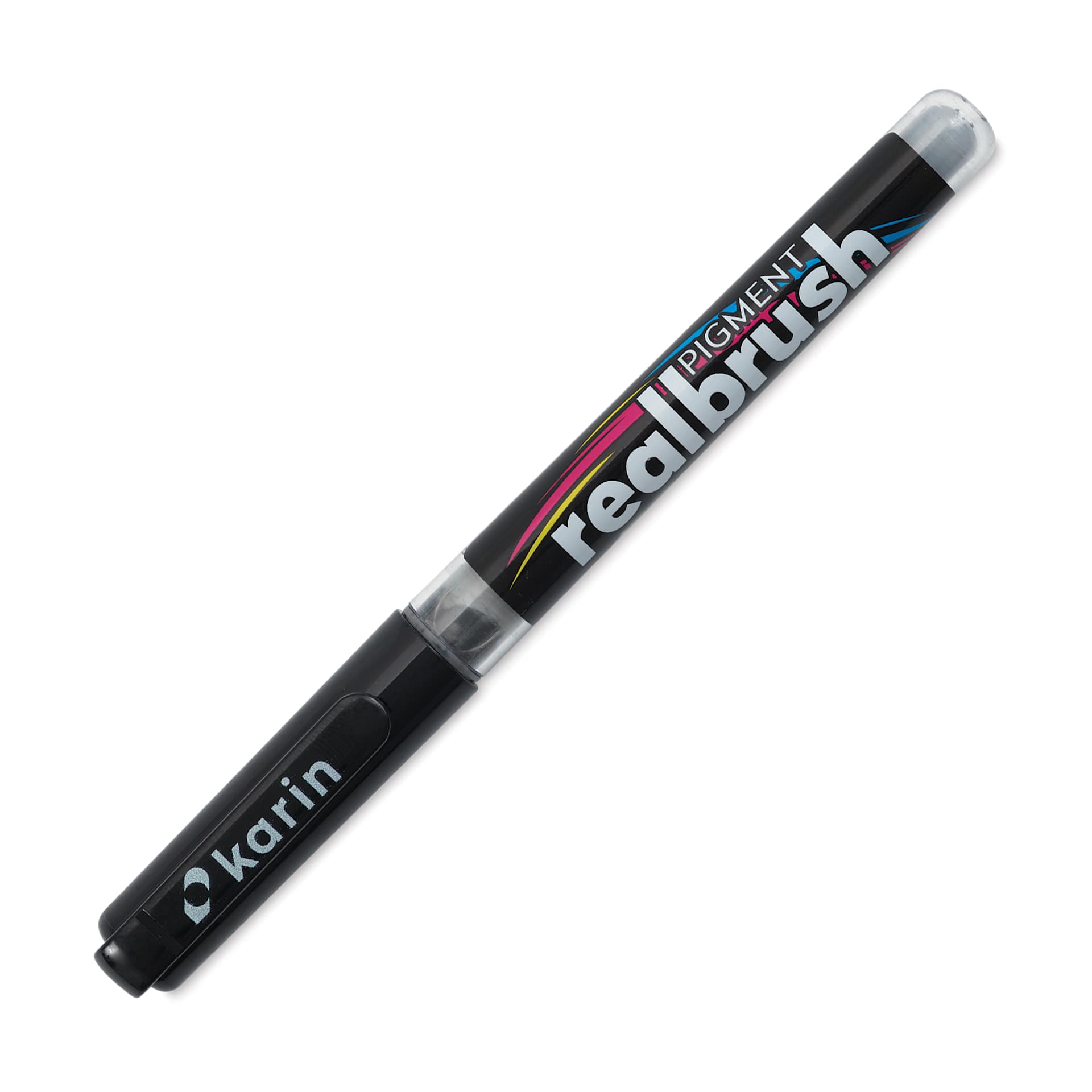 Karin Realbrush Pigment Marker - Cool Grey 2, cap on