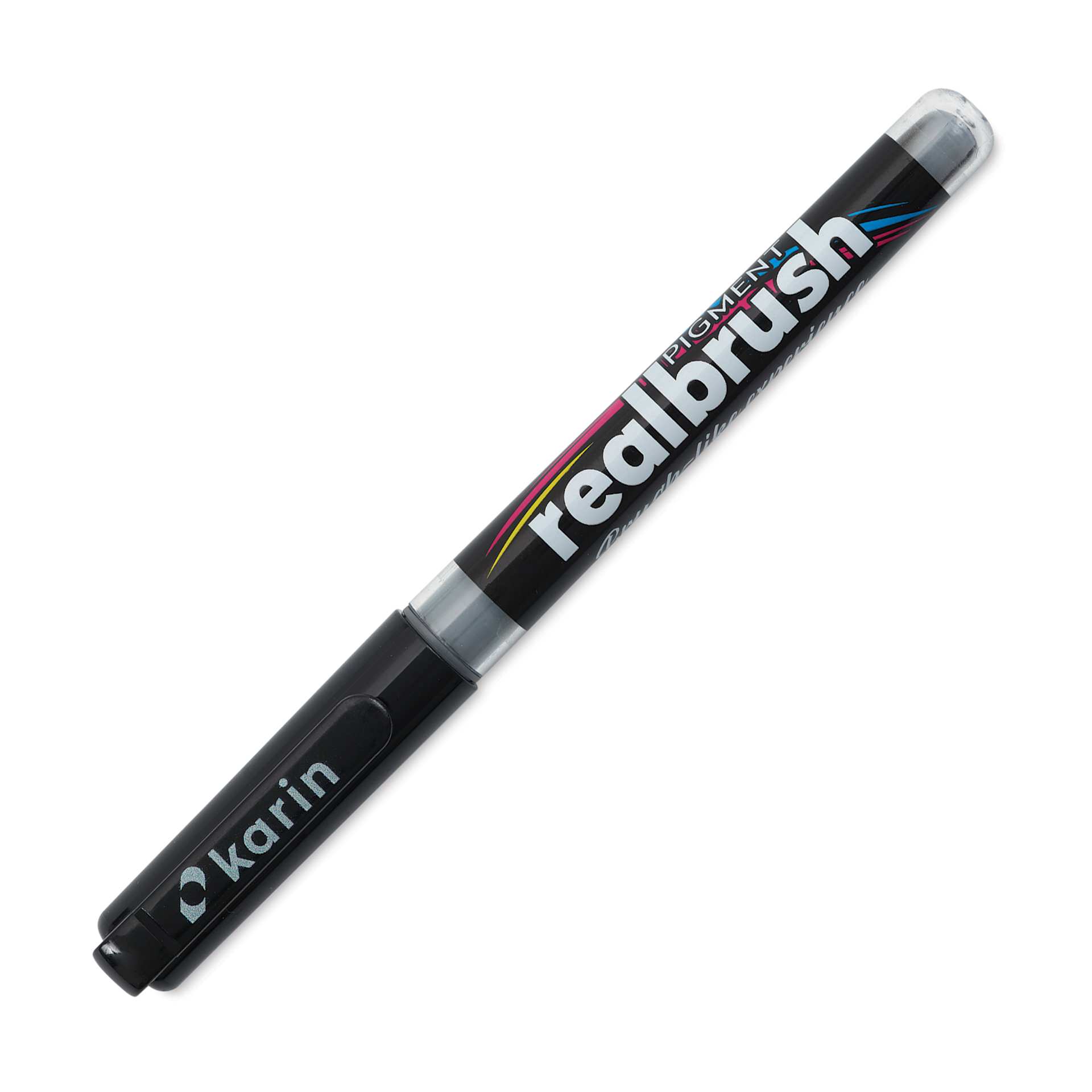 Karin Realbrush Pigment Marker - Cool Grey 3, cap on