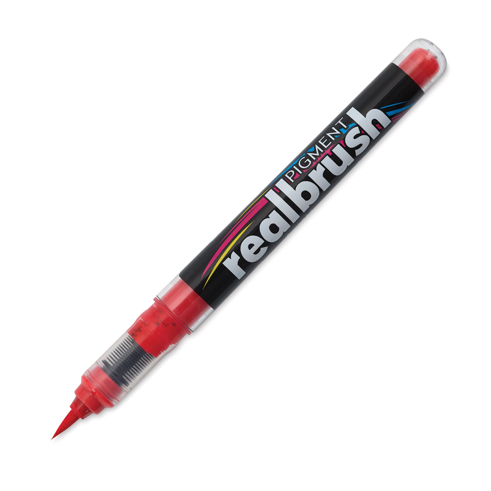 Karin Realbrush Pigment Marker - Red, cap off