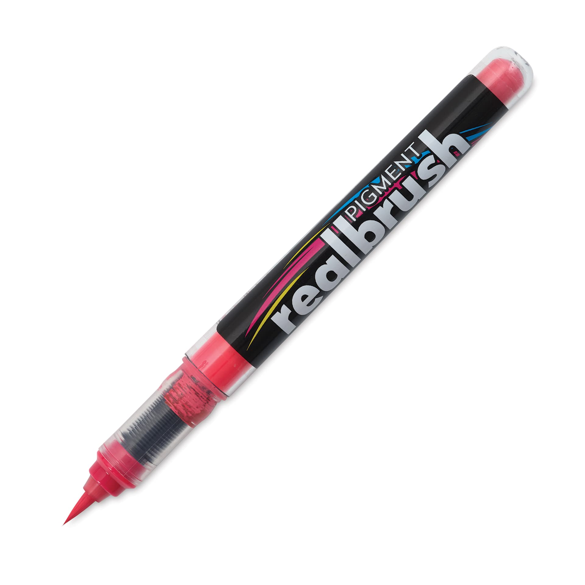 Karin Realbrush Pigment Marker - Magenta Red, cap off