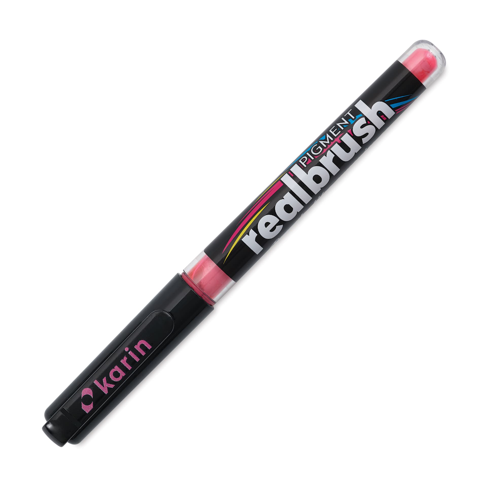 Karin Realbrush Pigment Marker - Antique Pink, cap on