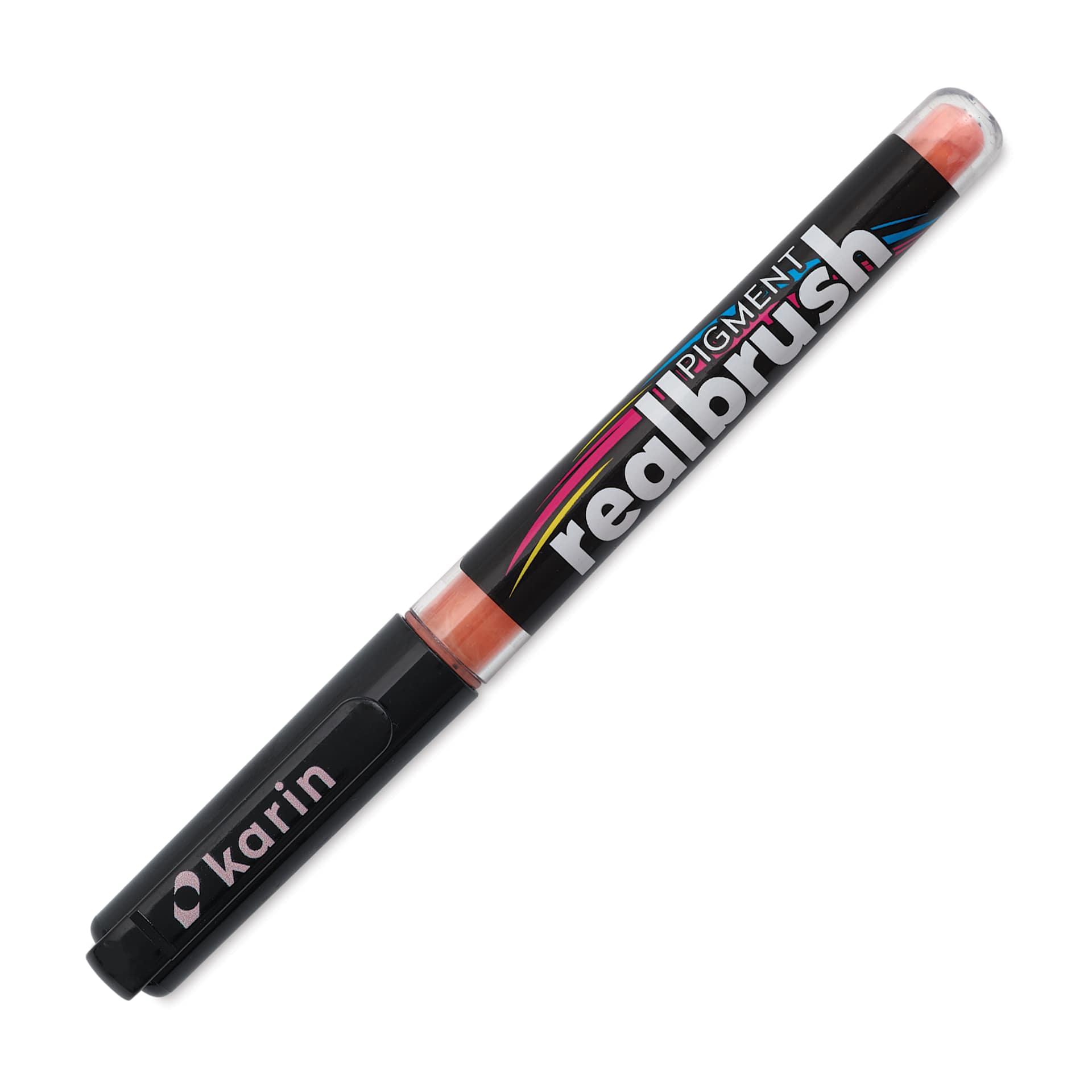Karin Realbrush Pigment Marker - Soft Peach 2, cap on