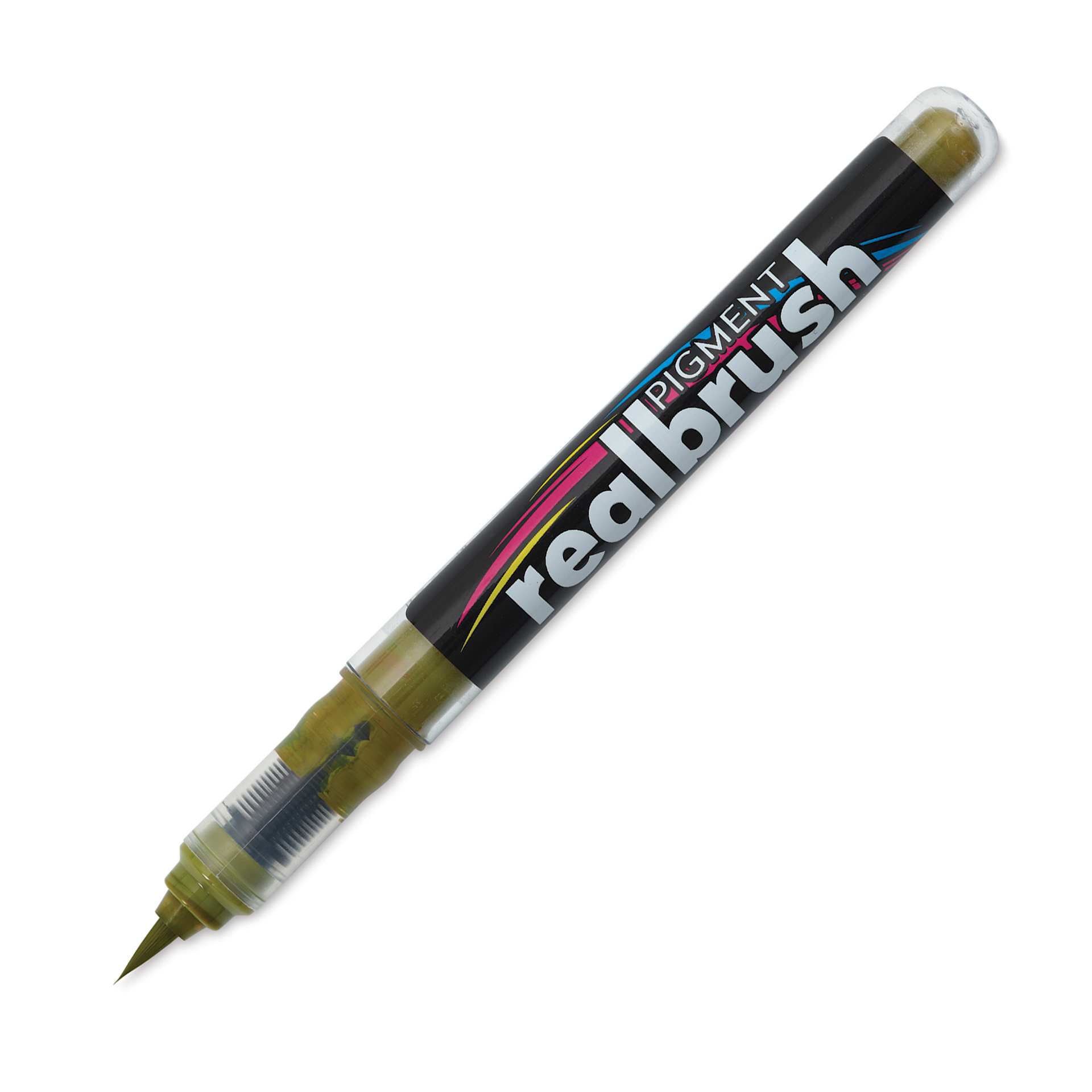 Karin Realbrush Pigment Marker - Curry, cap of