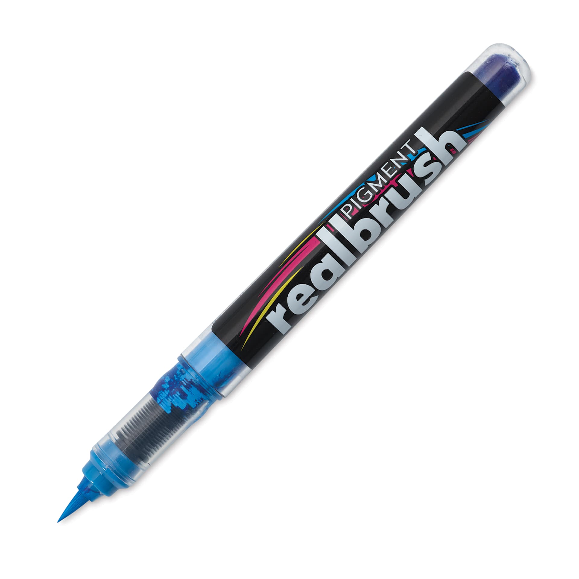 Karin Realbrush Pigment Marker - Light Azure, cap off