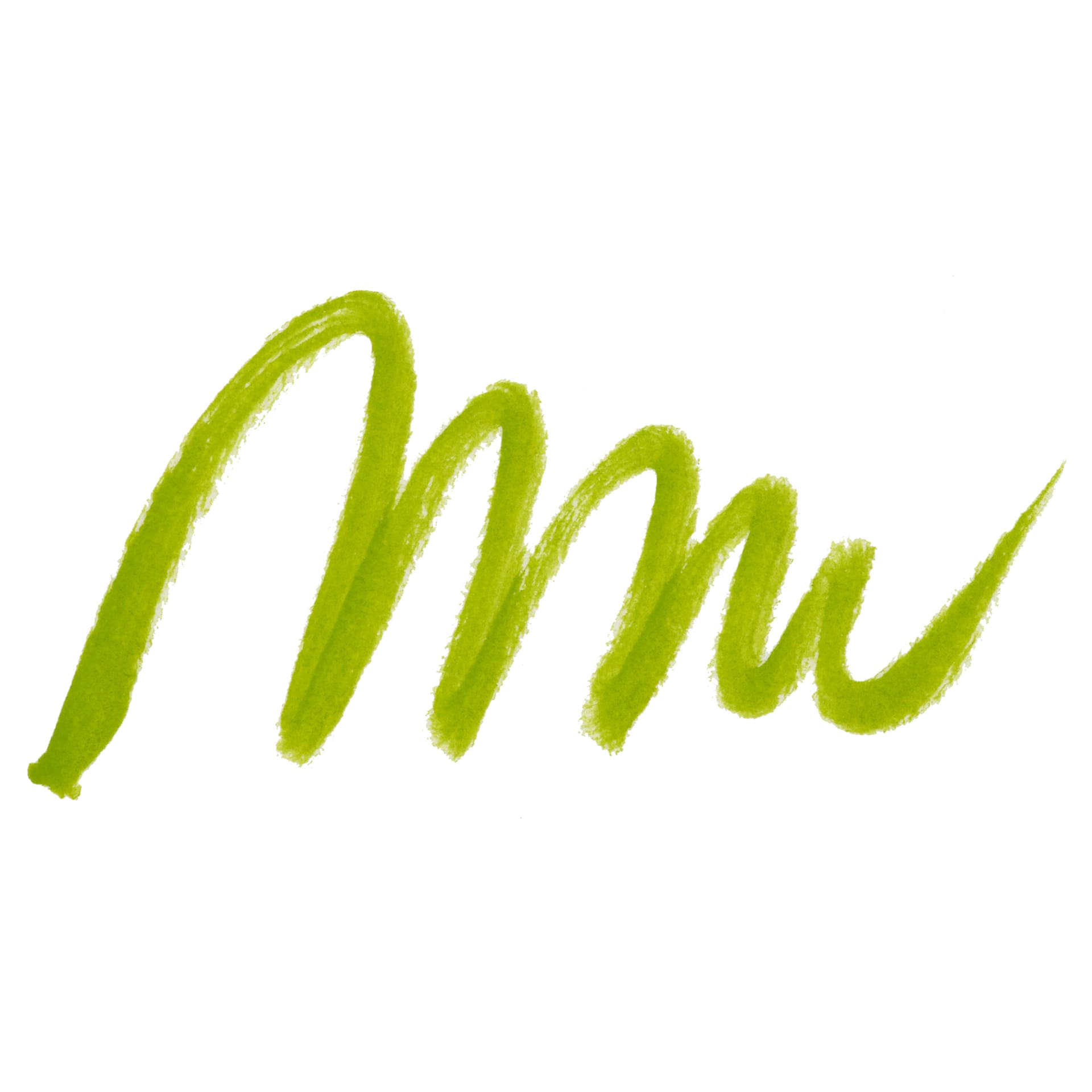 Karin Realbrush Pigment Marker - Lime Green, swatch