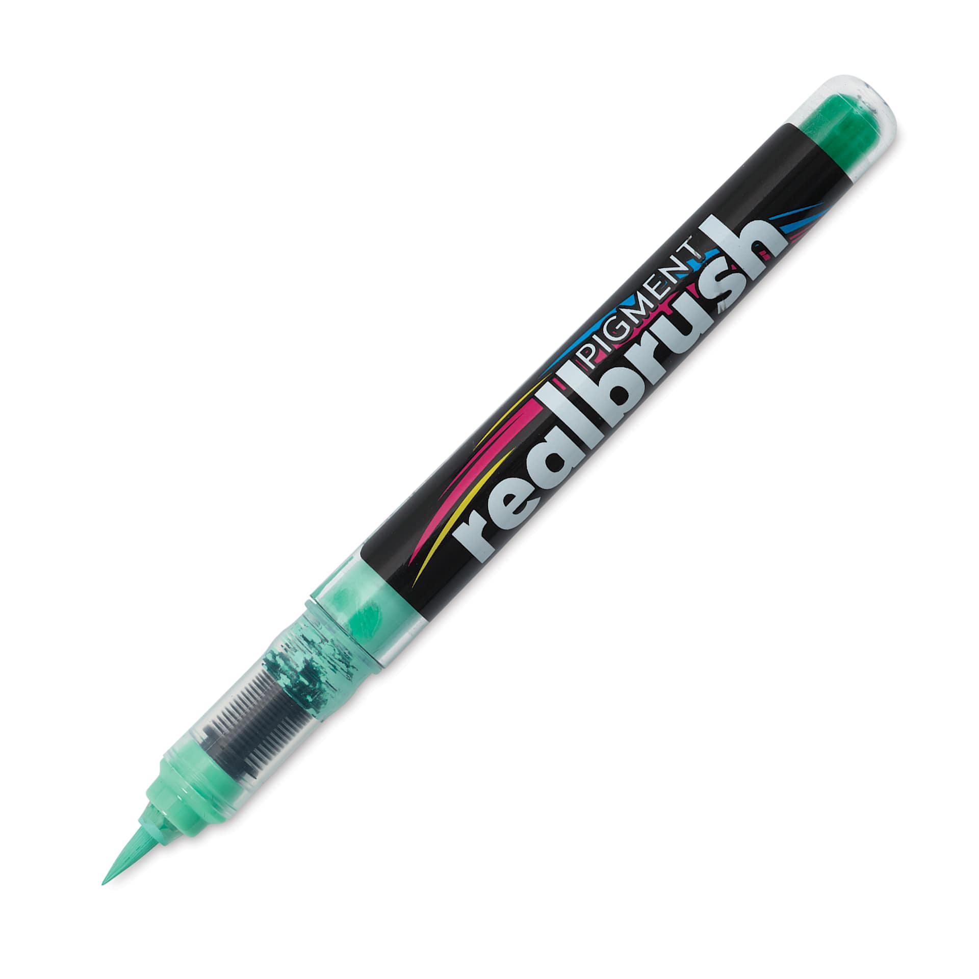 Karin Realbrush Pigment Marker - Pastel Green, cap off