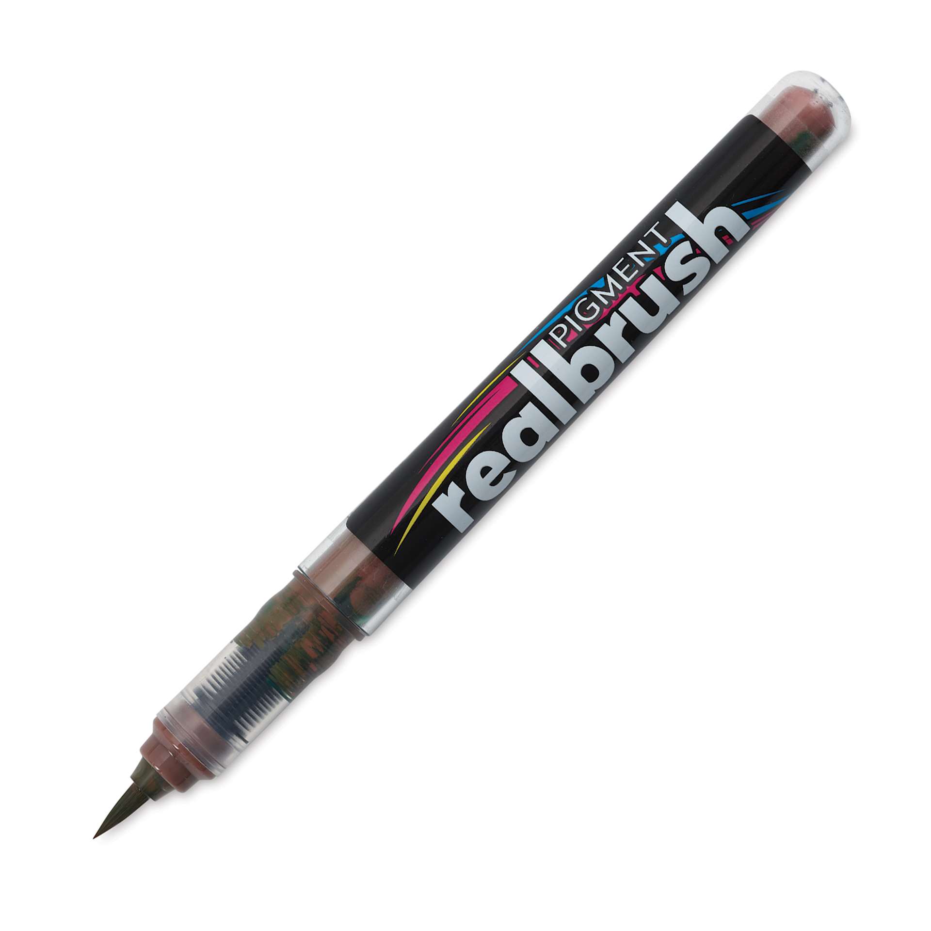Karin Realbrush Pigment Marker - Sepia, cap off
