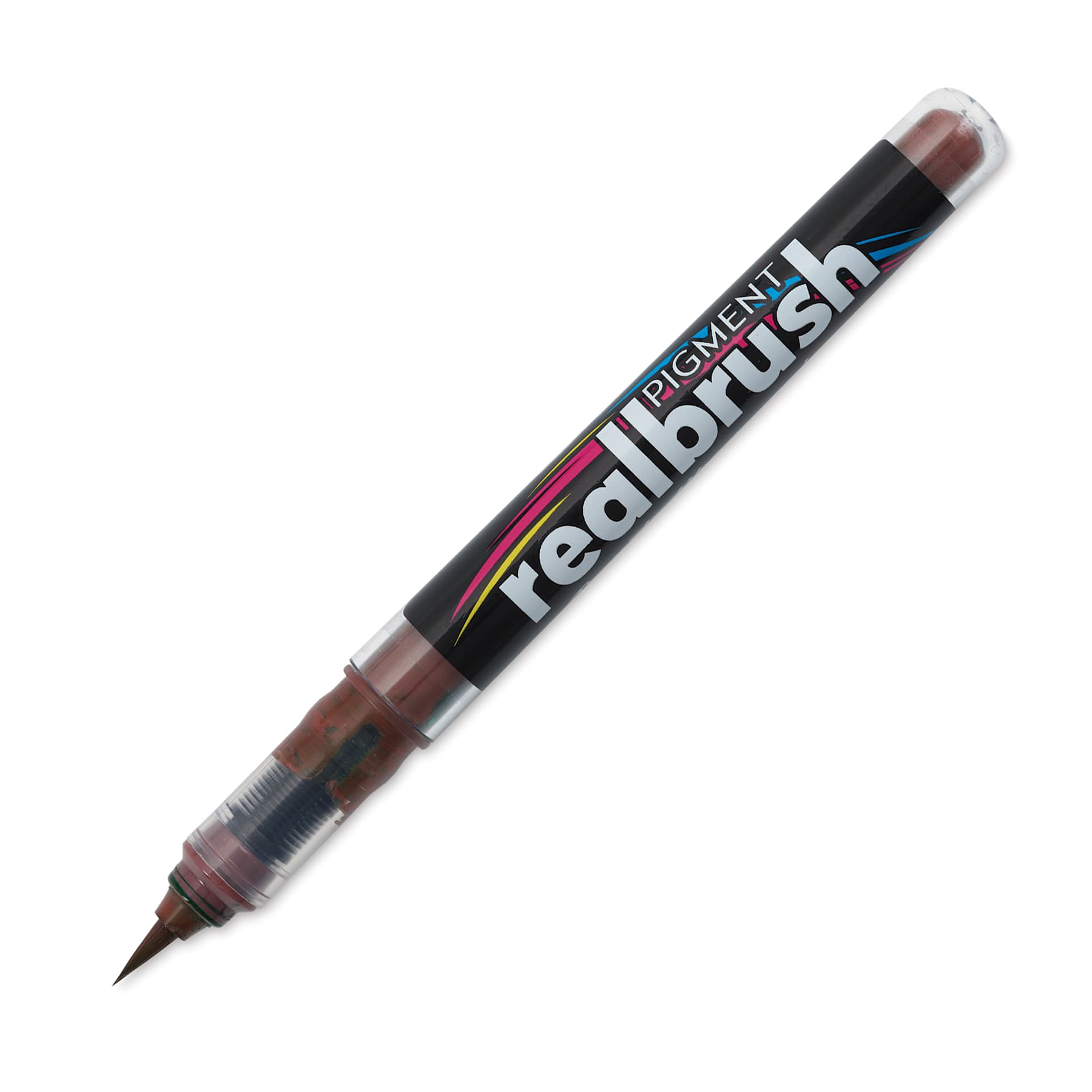 Karin Realbrush Pigment Marker - Cocoa, cap off