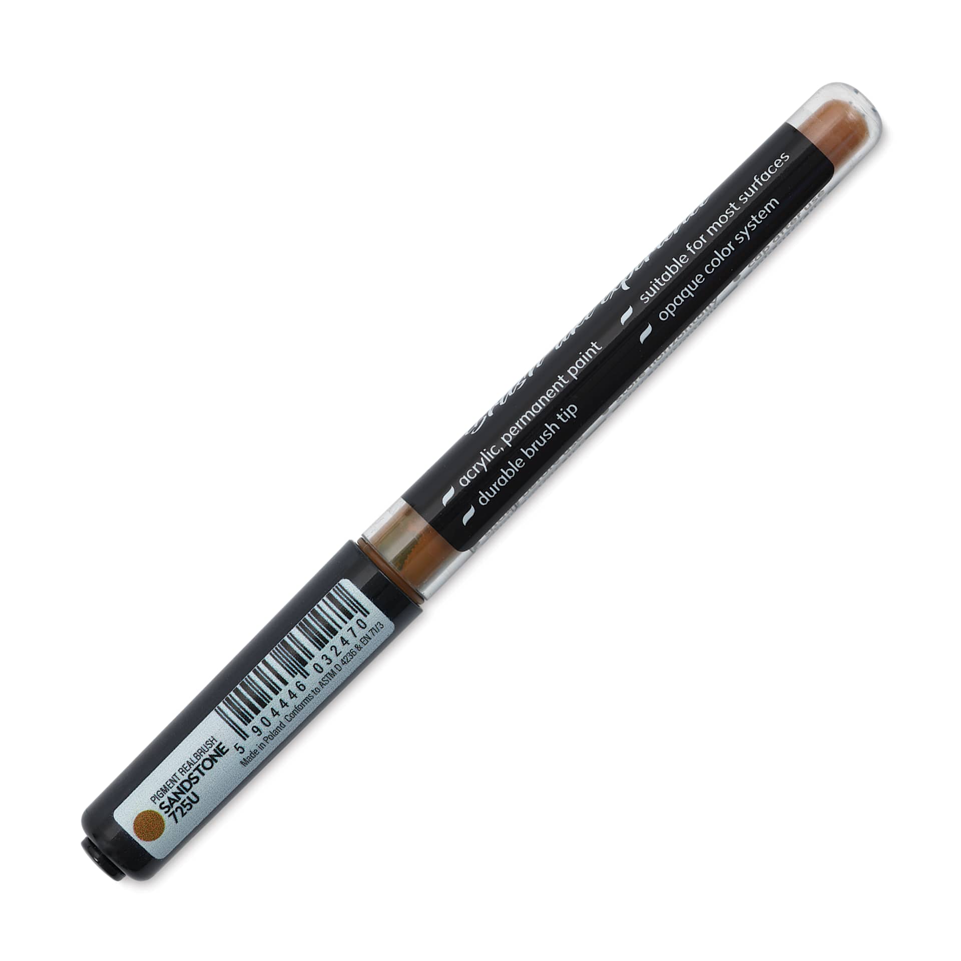Karin Realbrush Pigment Marker - Sandstone, marker barrel showing details