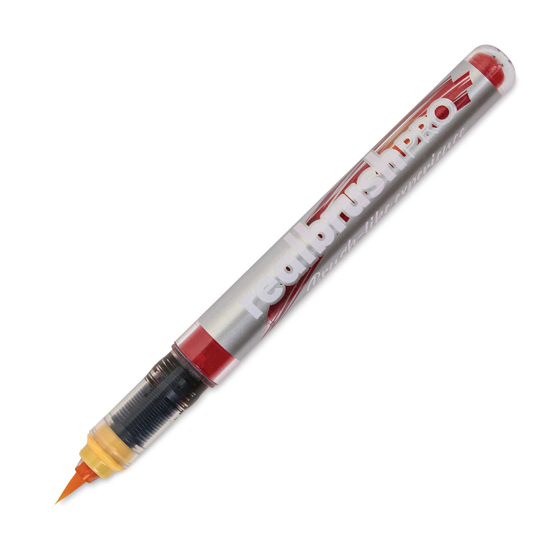 Karin Realbrush Pro Marker - Blush, 4 mm, Brush Tip, cap off