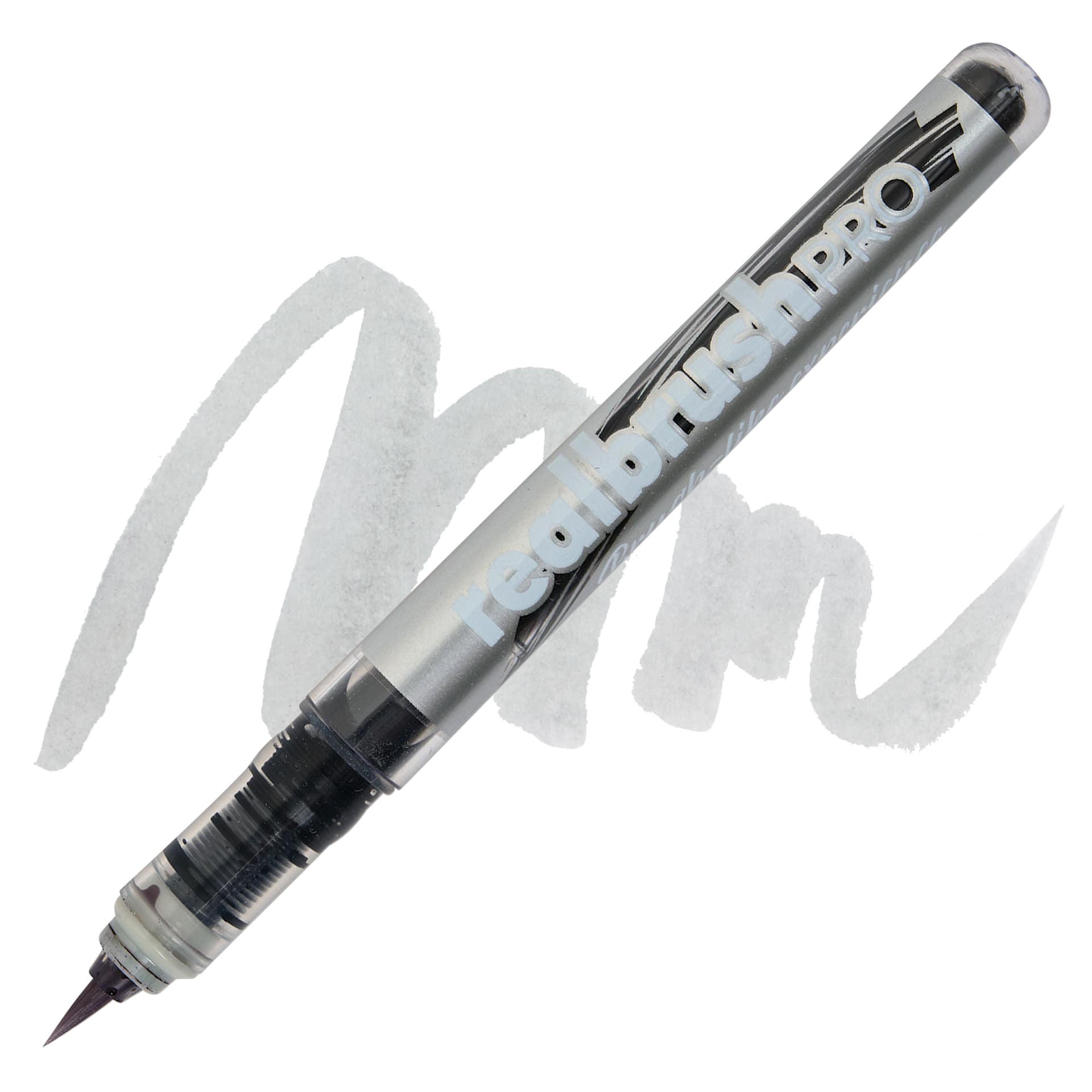Karin Realbrush Pro Marker - Cool Grey 1, swatch and marker