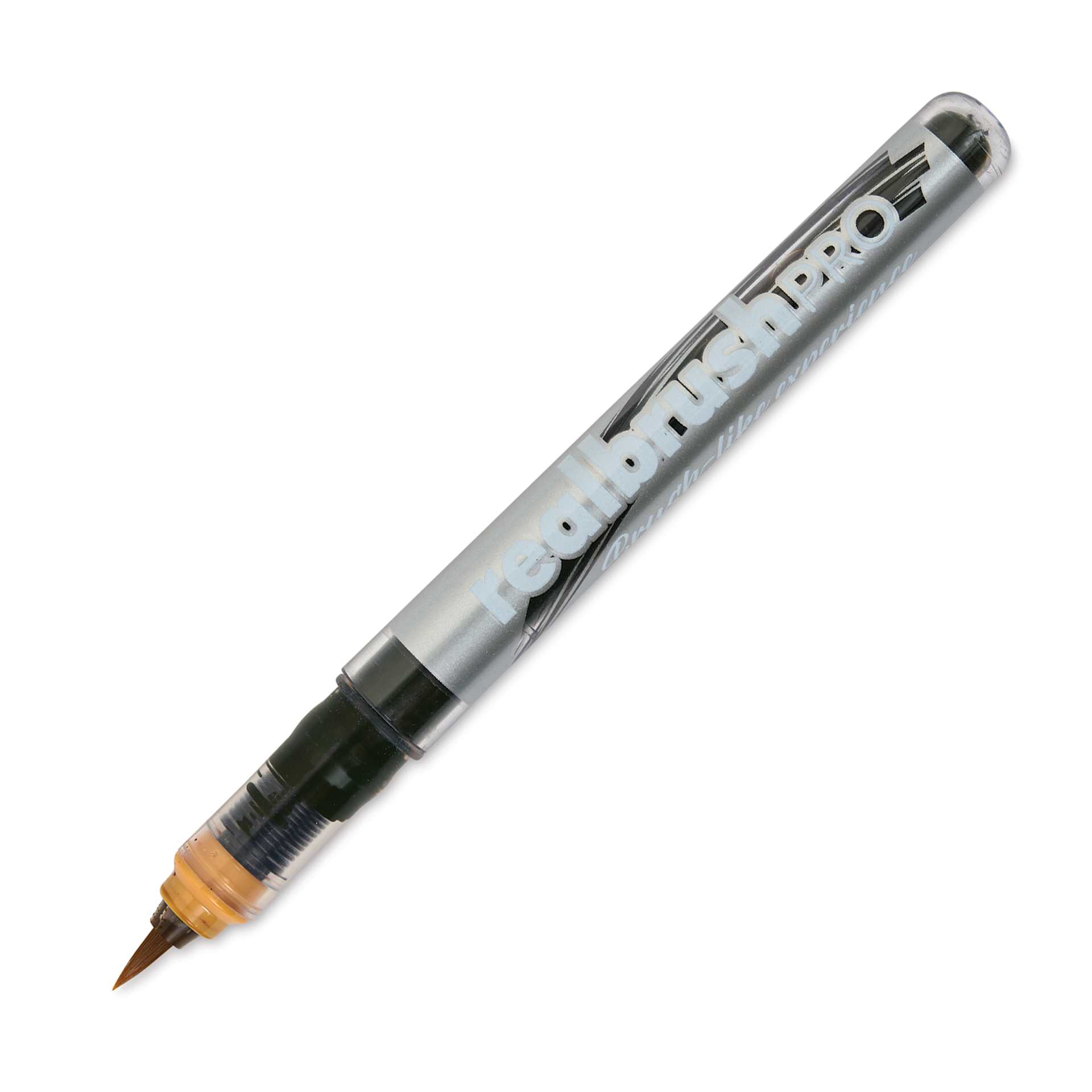 Karin Realbrush Pro Marker - Rose Wood, 4 mm, Brush Tip, cap off
