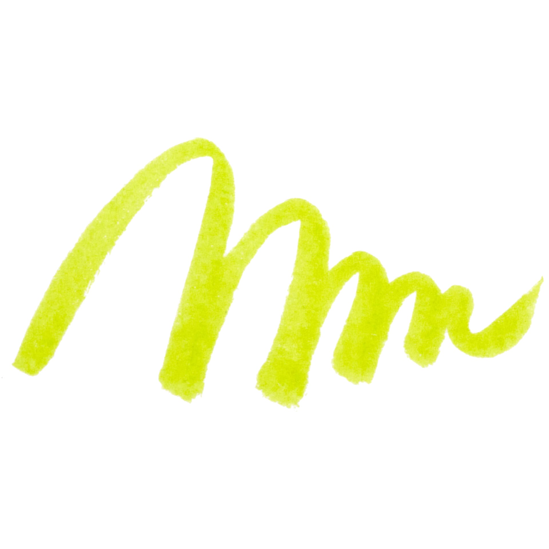 Karin Realbrush Pro Marker - Sulphur Yellow, swatch