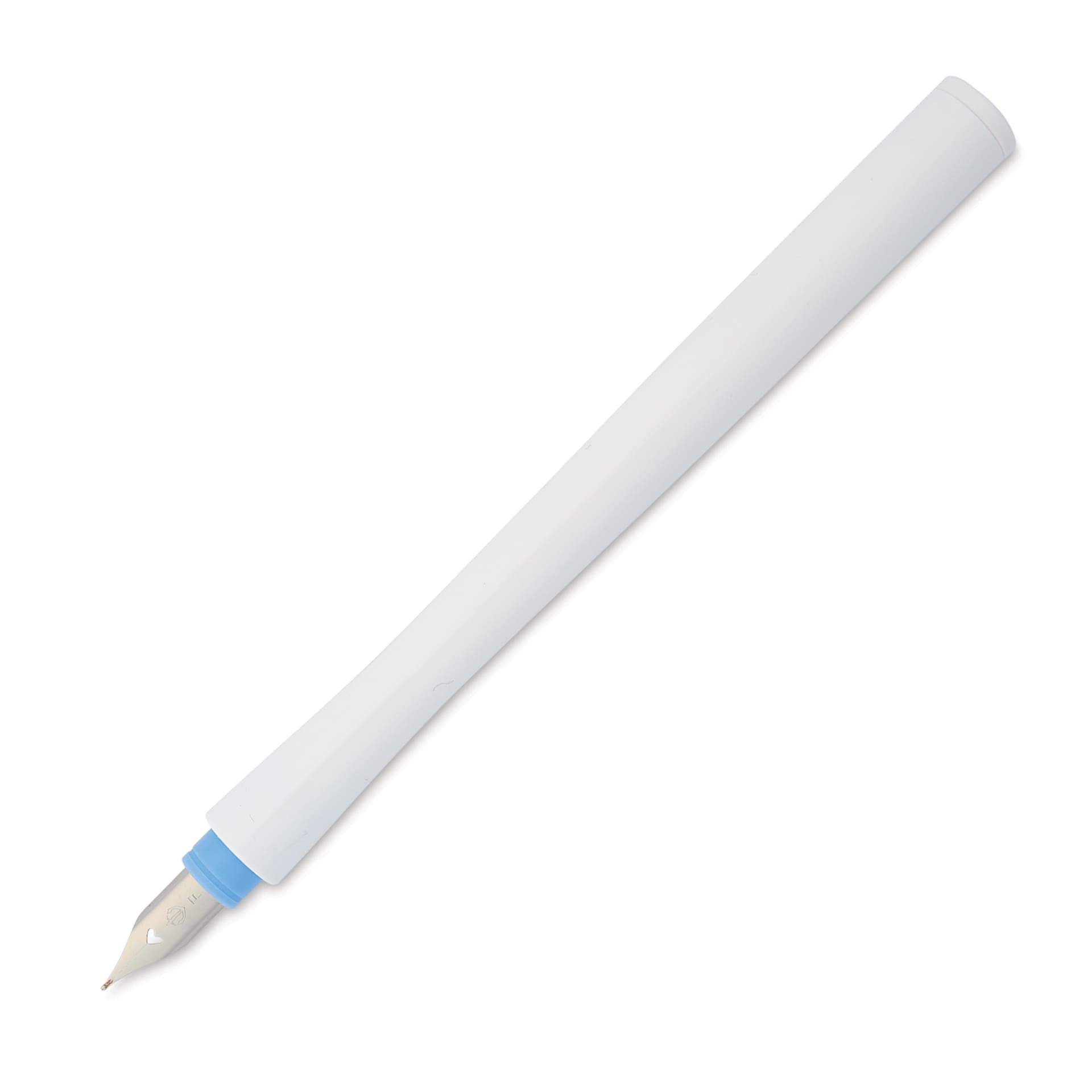 Sailor Hocoro Dip Pen - White, Fine Nib, cap off