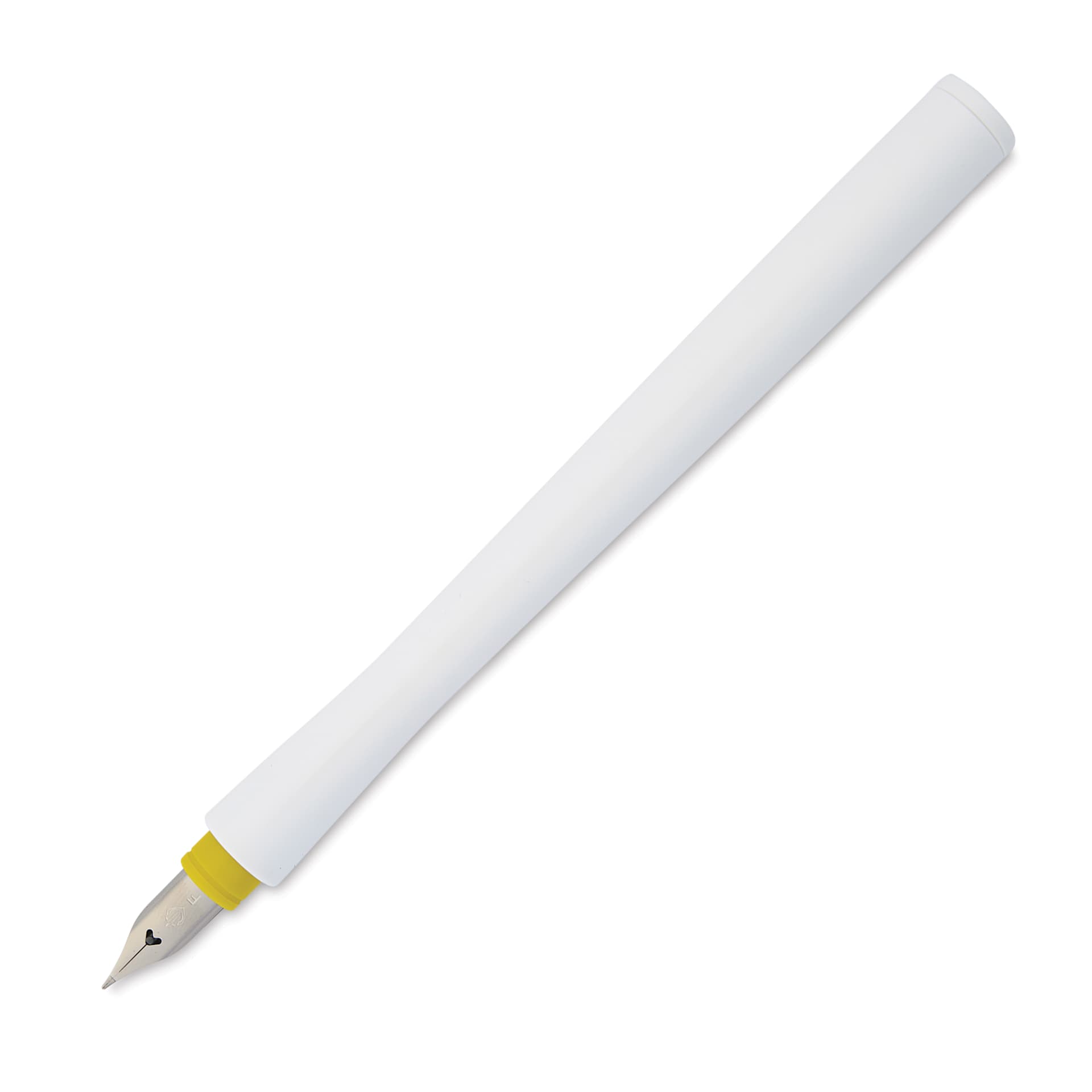 Sailor Hocoro Dip Pen - White, Fude Nib, cap off