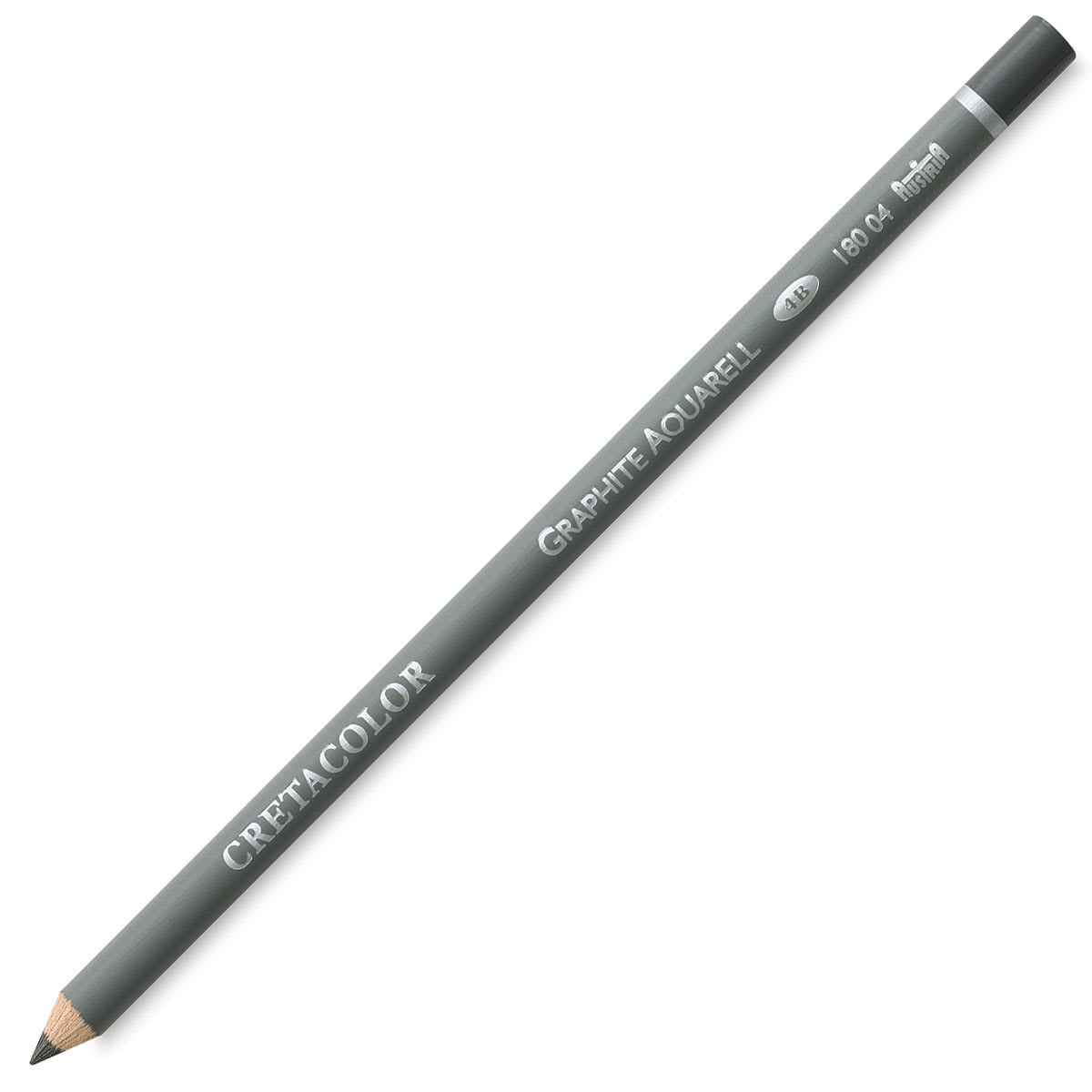 Cretacolor Graphite Aquarelle Pencils - Angled view of 4B Pencil
