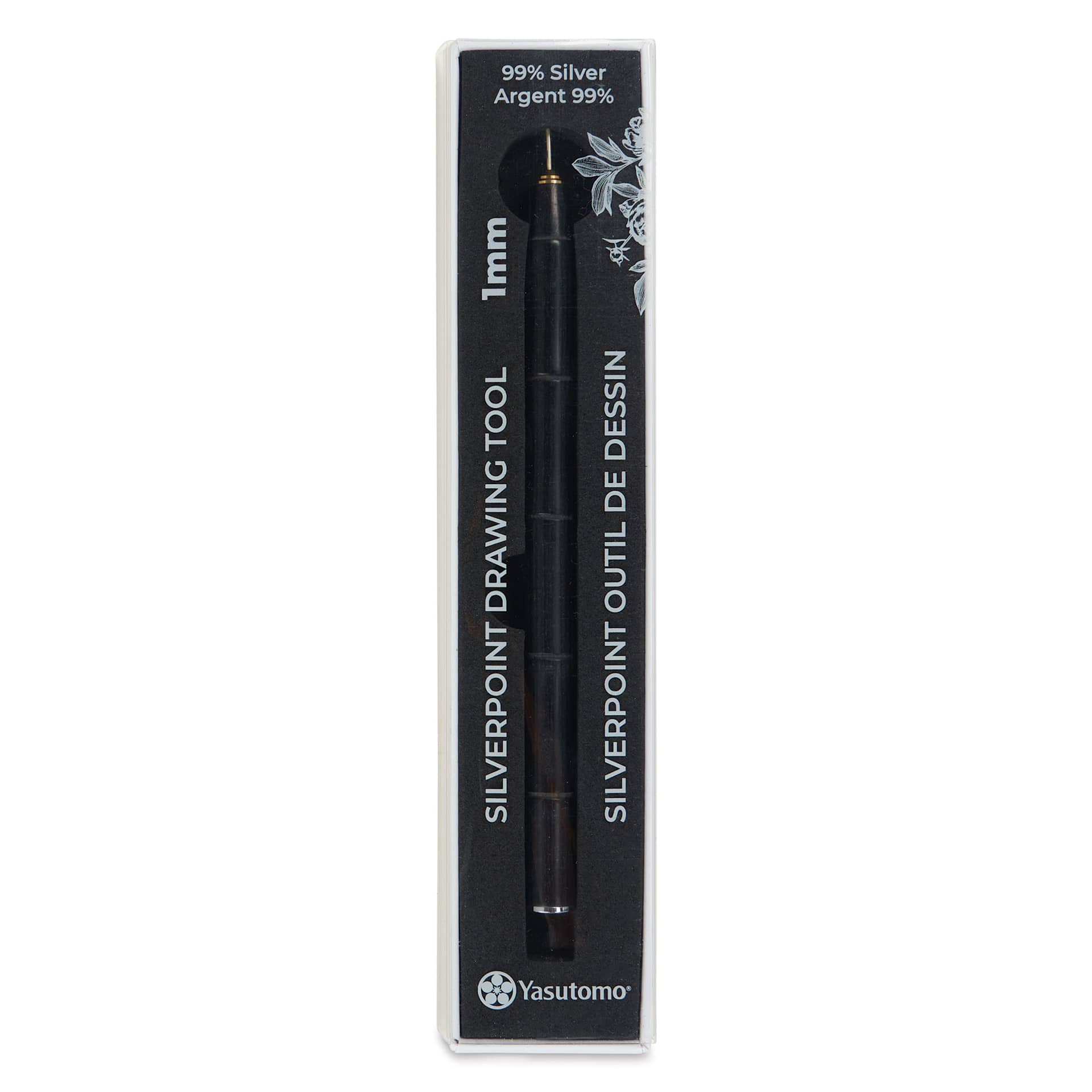 Yasutomo Silverpoint Drawing Tool - 1 mm front of package