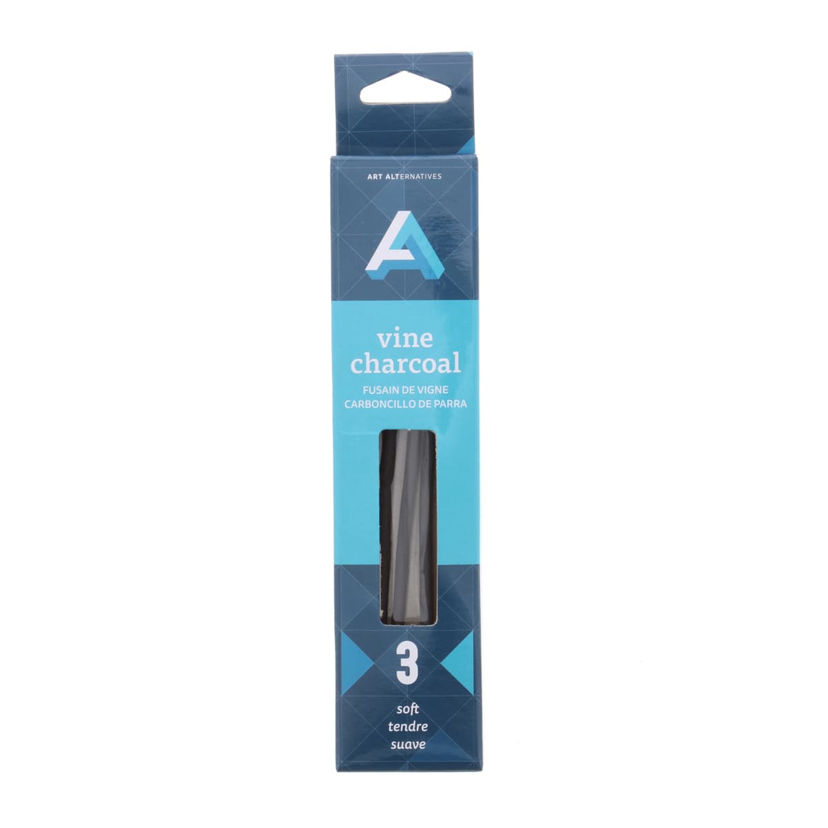 Art Alternatives Vine Charcoal - Set of 3, Soft