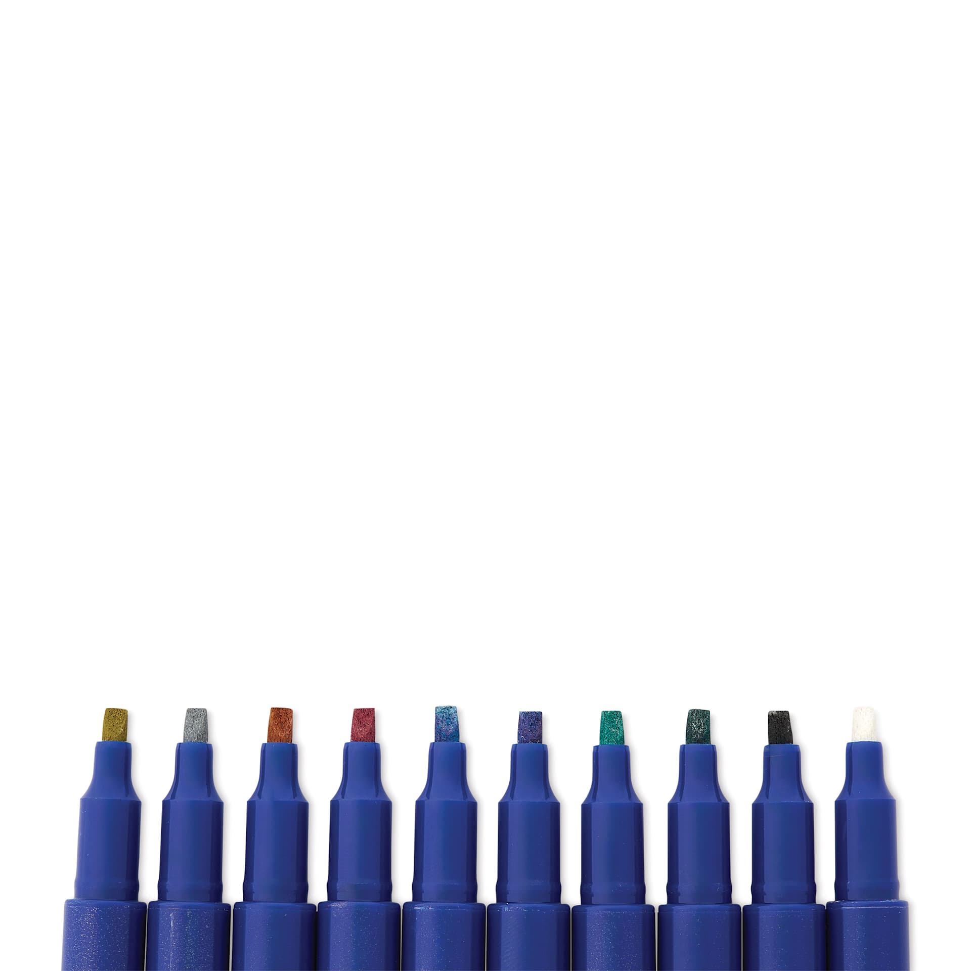 Staedtler Metallic Marker Set - Set of 10, Calligraphy Nib, nibs