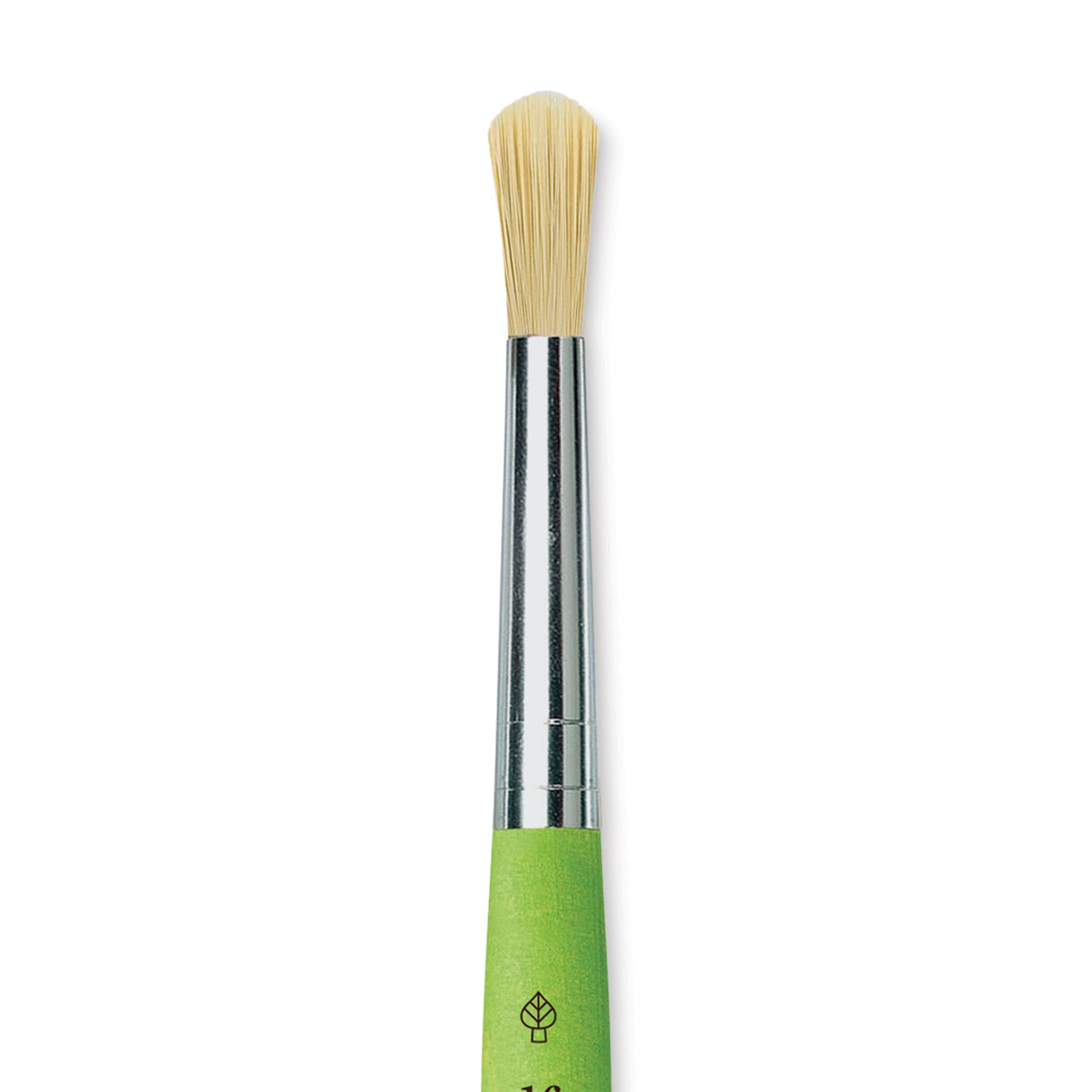 Da Vinci Fit Synthetic Bristle Brush - Round, Size 16, close up
