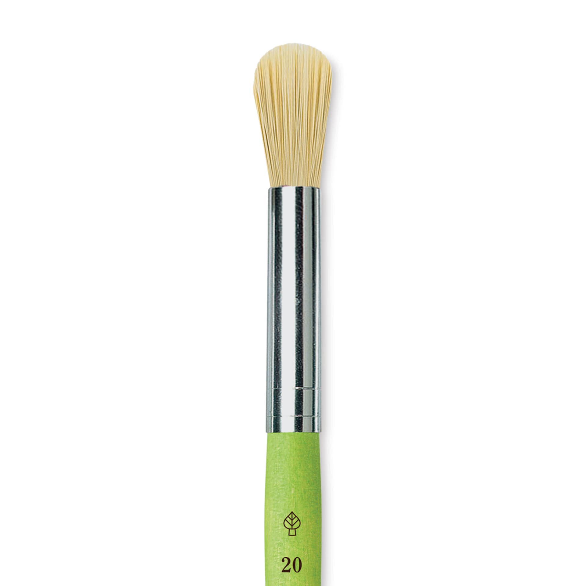 Da Vinci Fit Synthetic Bristle Brush - Round, Size 20, close up