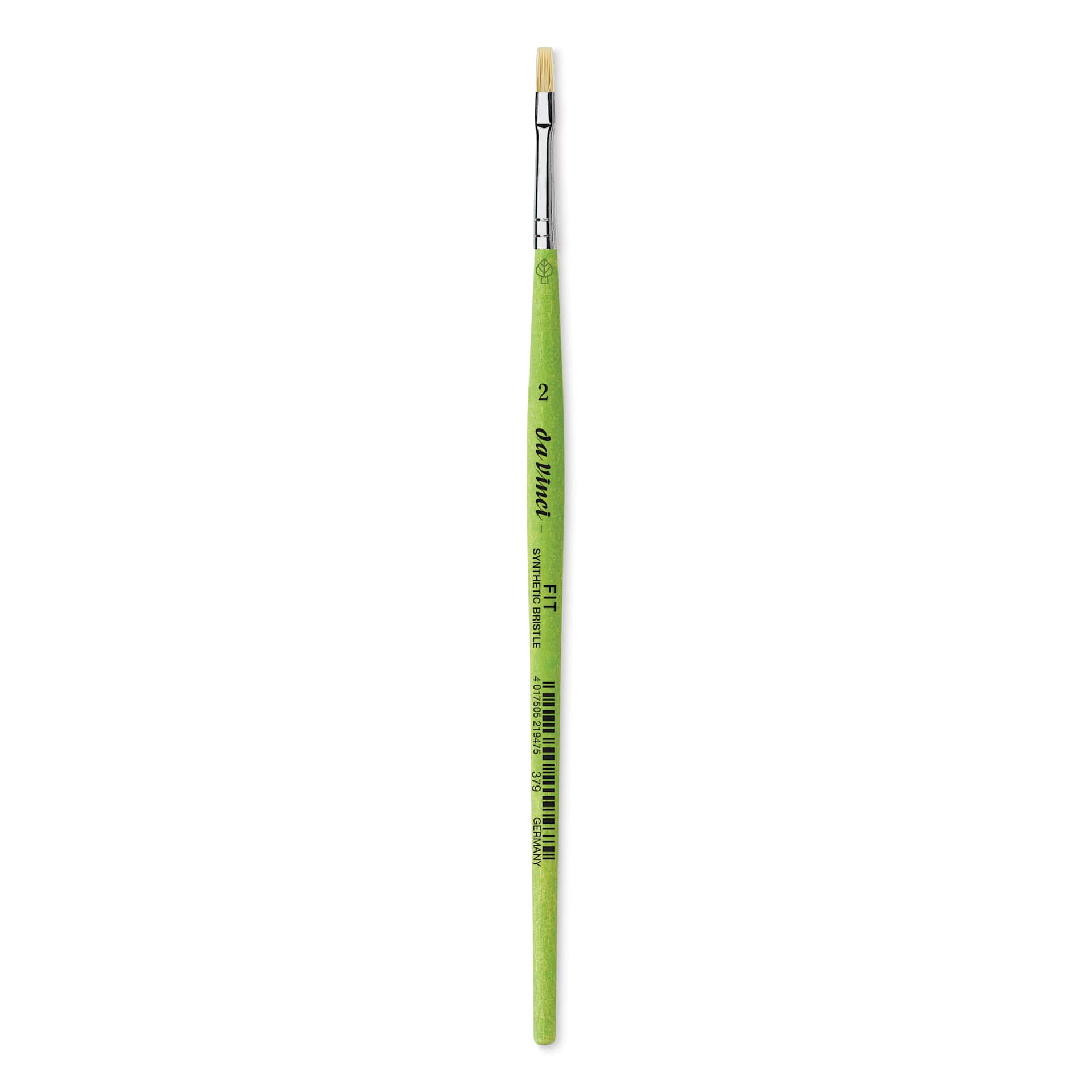 Da Vinci Fit Synthetic Bristle Brush - Flat, Size 2