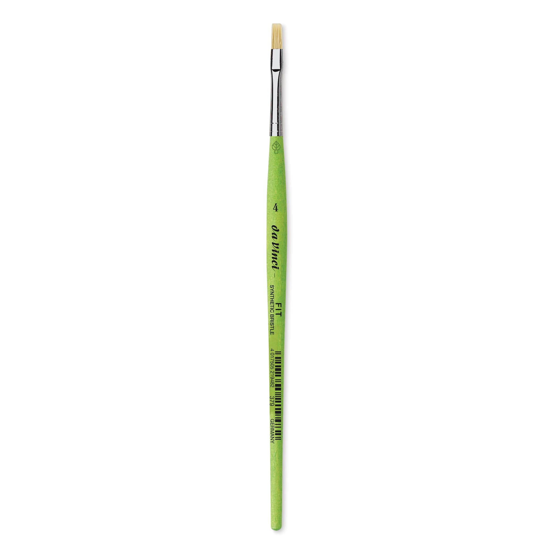 Da Vinci Fit Synthetic Bristle Brush - Flat, Size 4