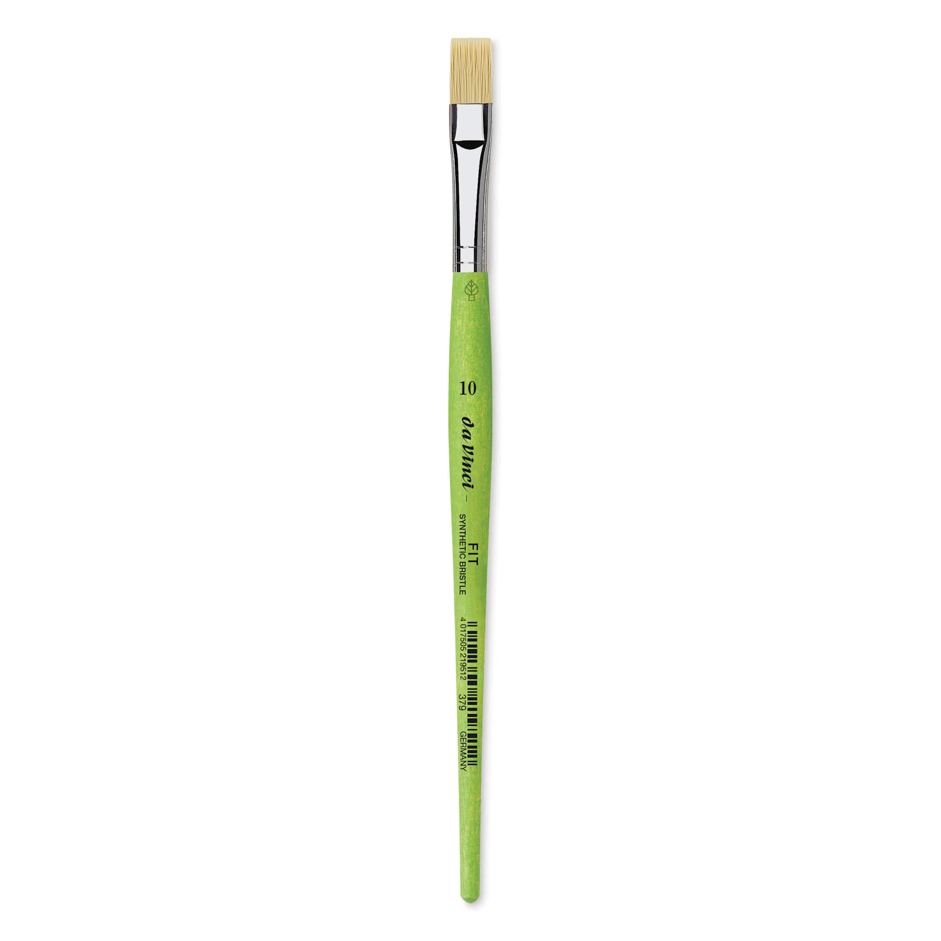 Da Vinci Fit Synthetic Bristle Brush - Flat, Size 10
