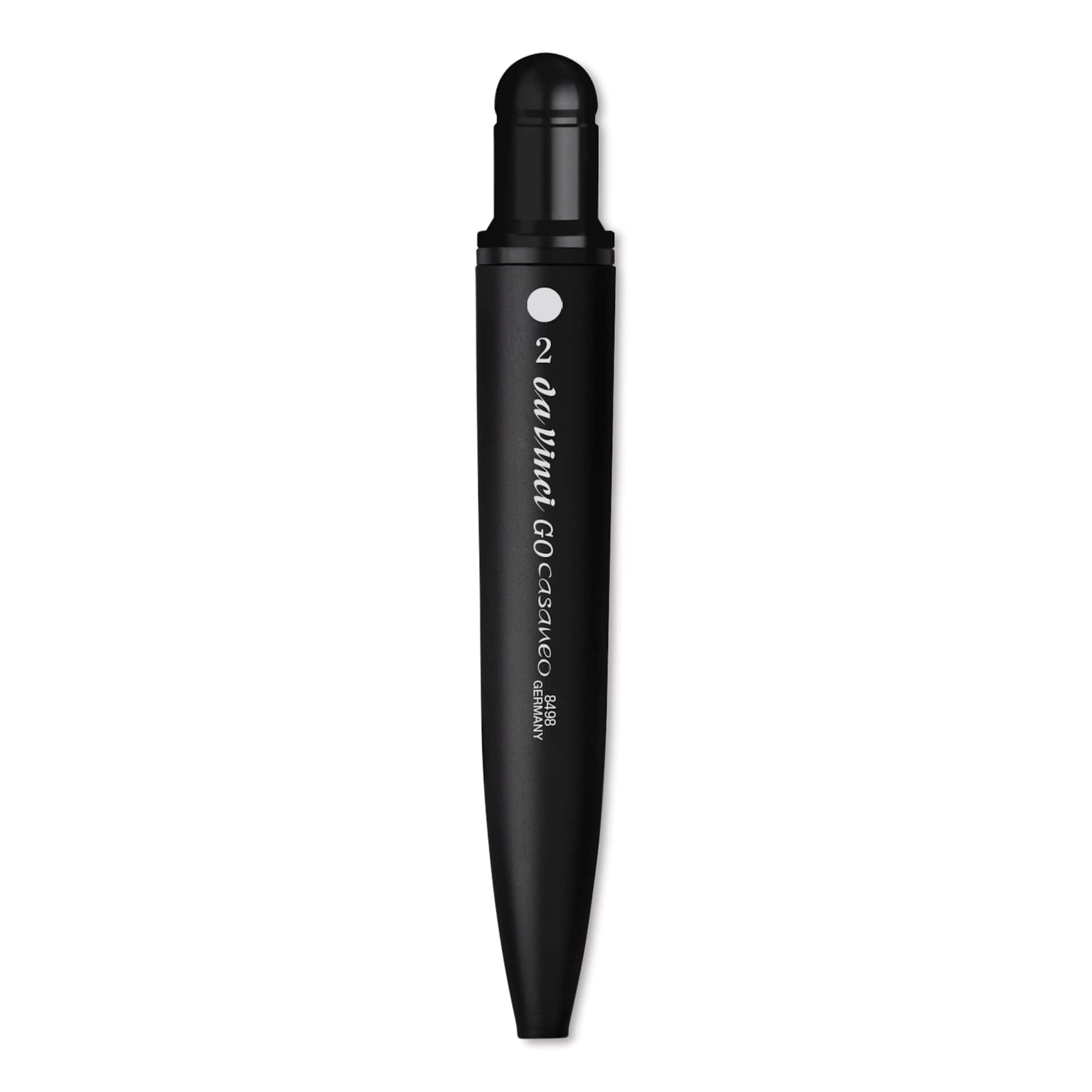 Da Vinci Go Casaneo Travel Brush - Quill, Size 2, brush inside handle