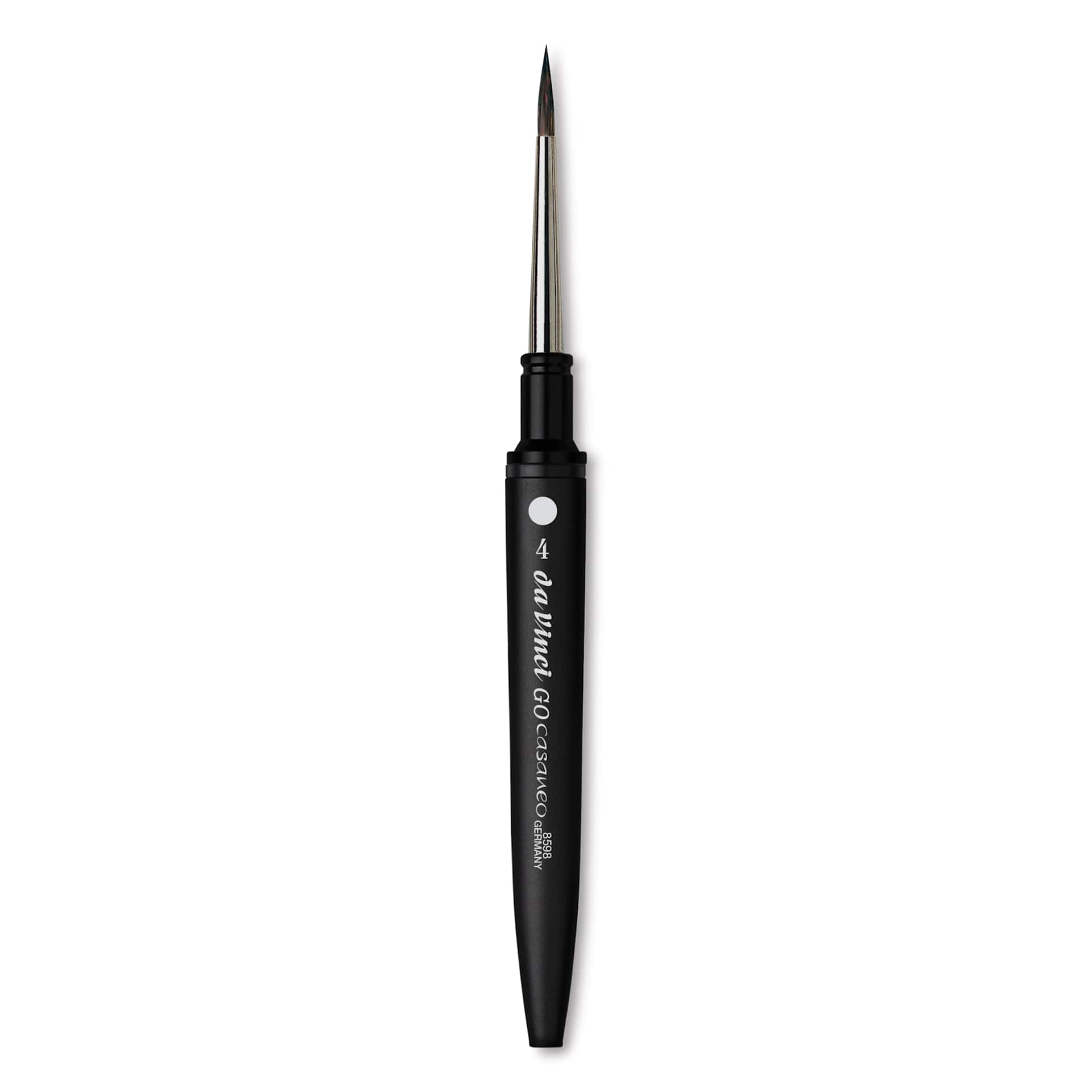 Da Vinci Go Casaneo Travel Brush - Round, Size 4