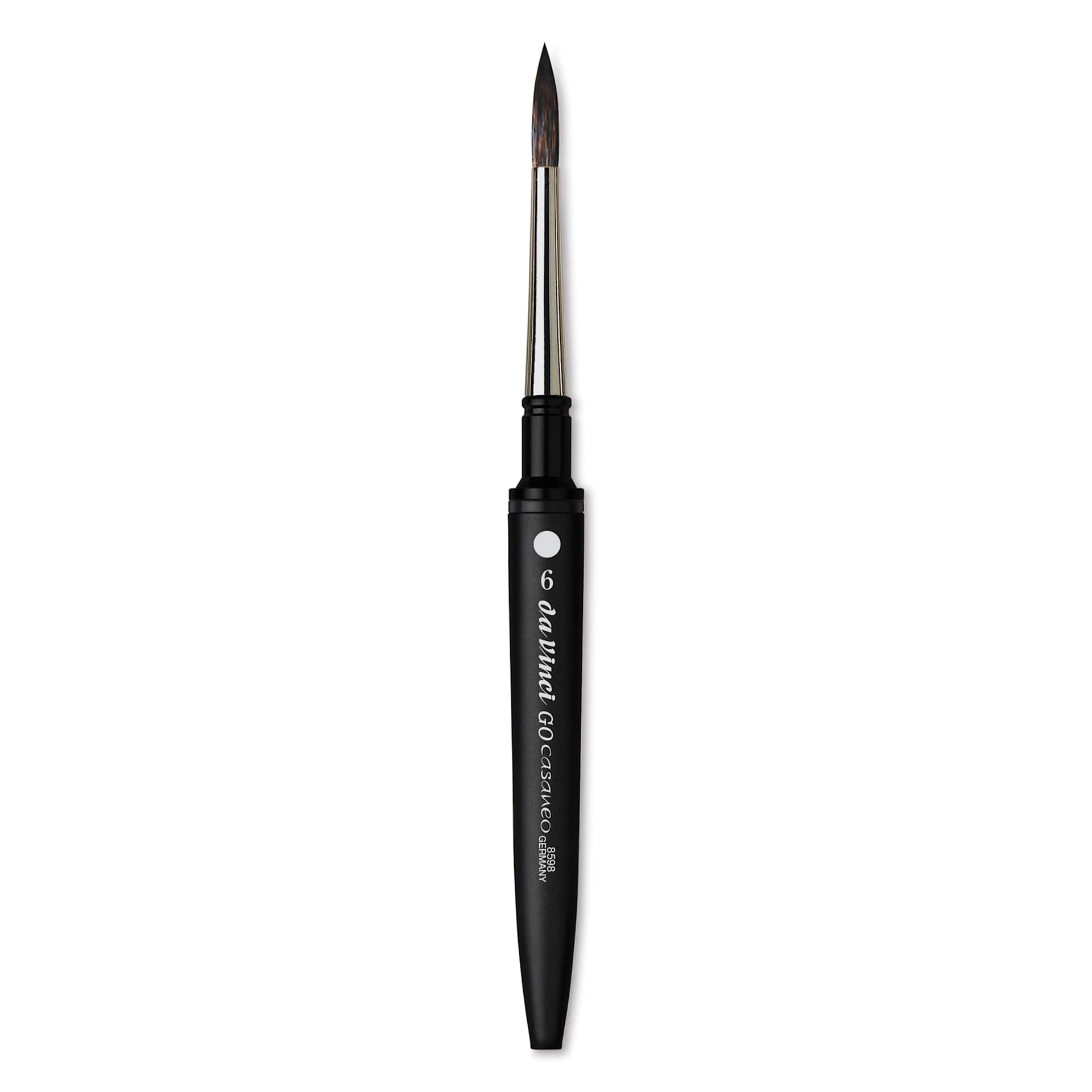 Da Vinci Go Casaneo Travel Brush - Round, Size 6