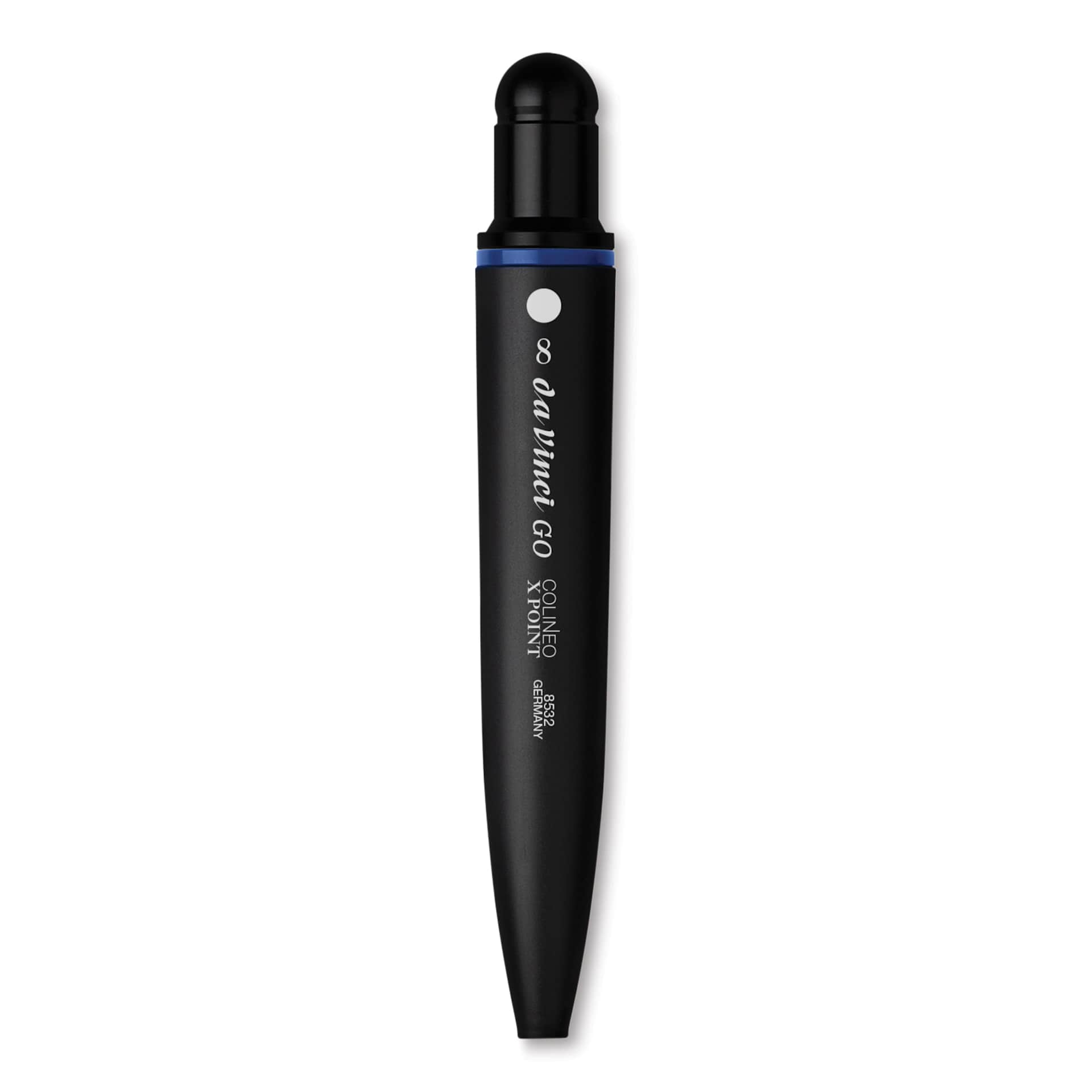 Da Vinci Go Colineo Travel Brush - Pointed Round, Size 8, brush inside handle