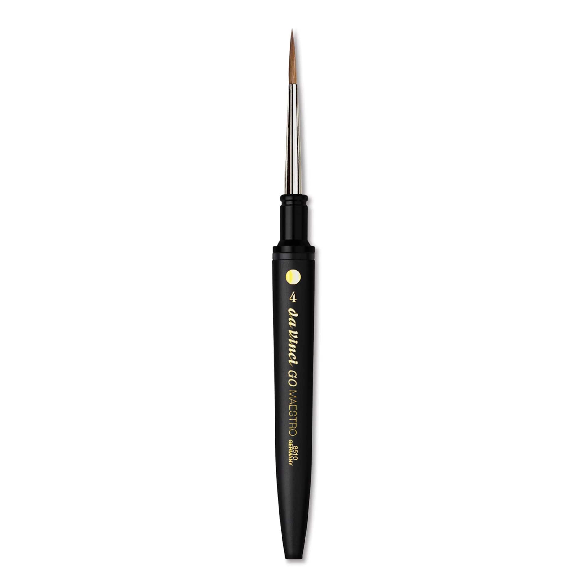 Da Vinci Go Maestro Travel Brush - Round, Size 4